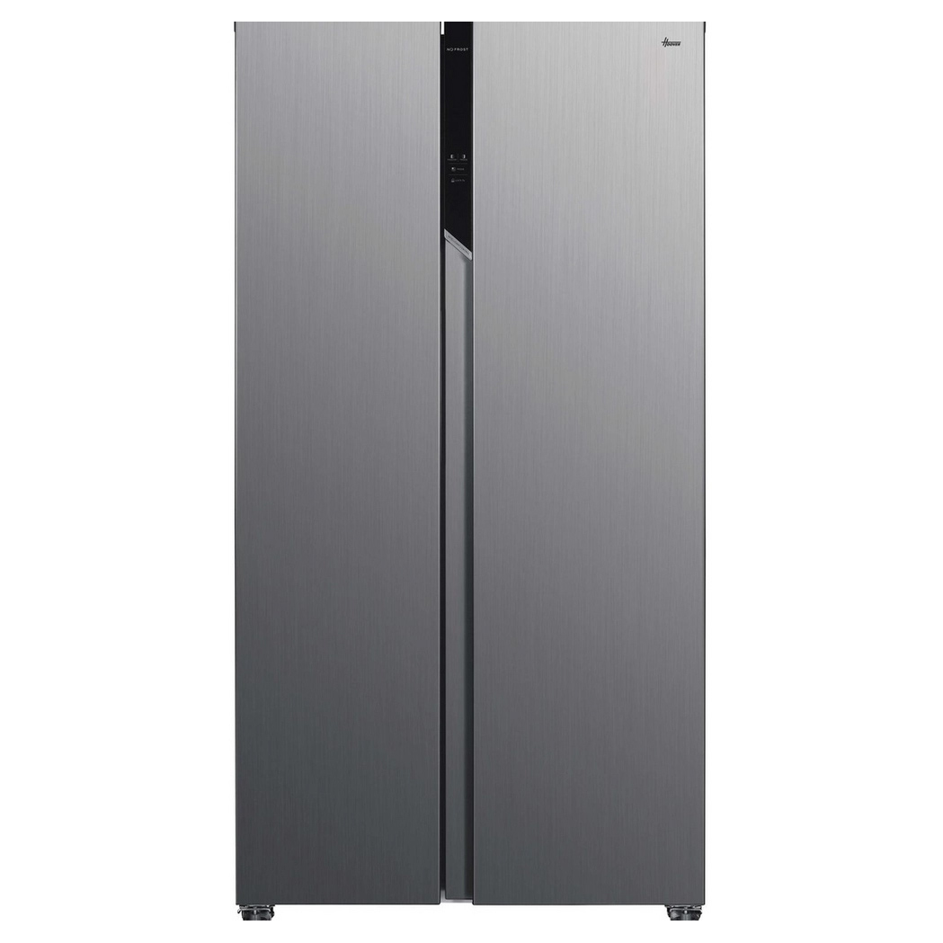 Hoover HHSBSO6174XK American Fridge Freezer in Stainless Steel Frost F