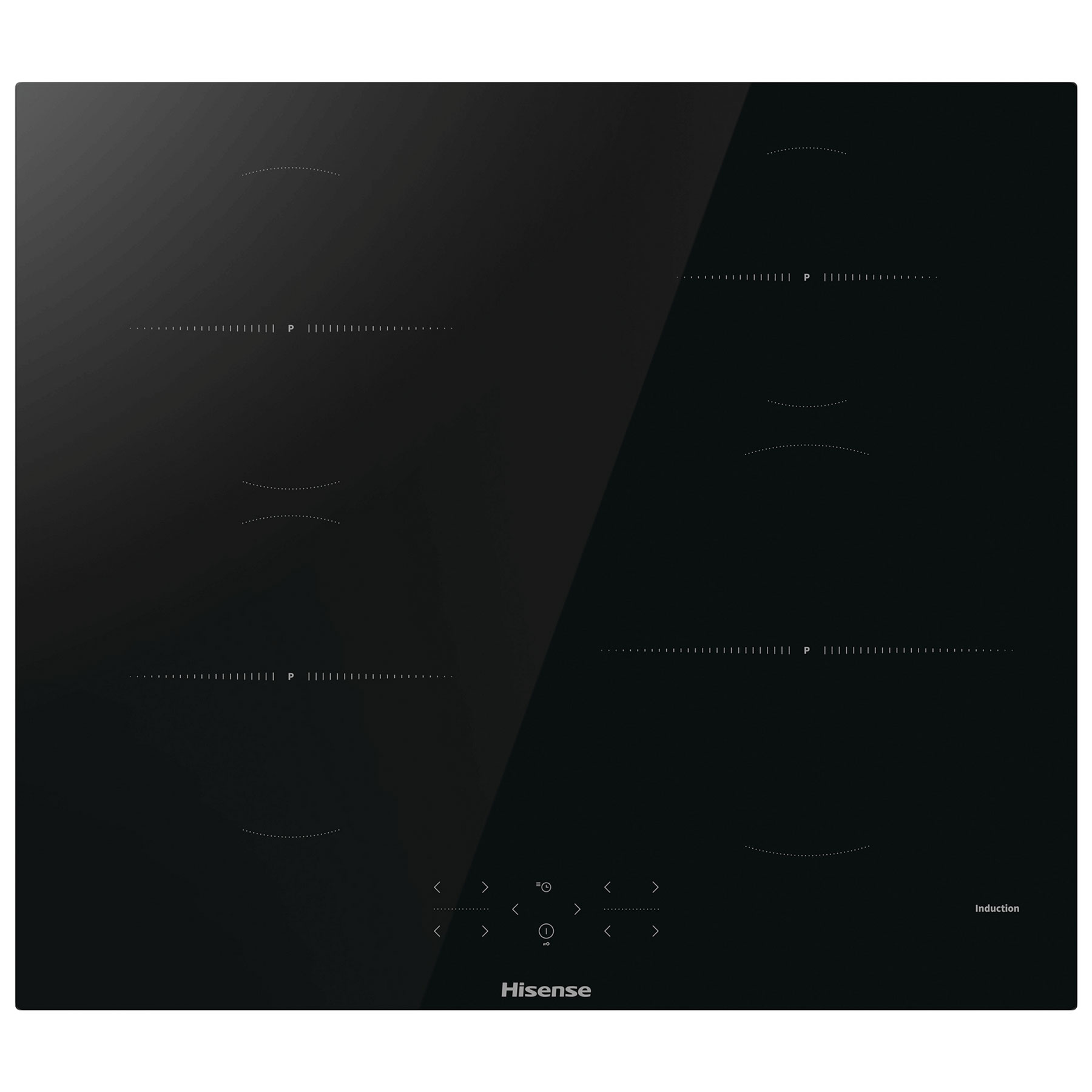 Image of Hisense HI6401BSC 60cm 4 Zone Induction Hob in Black