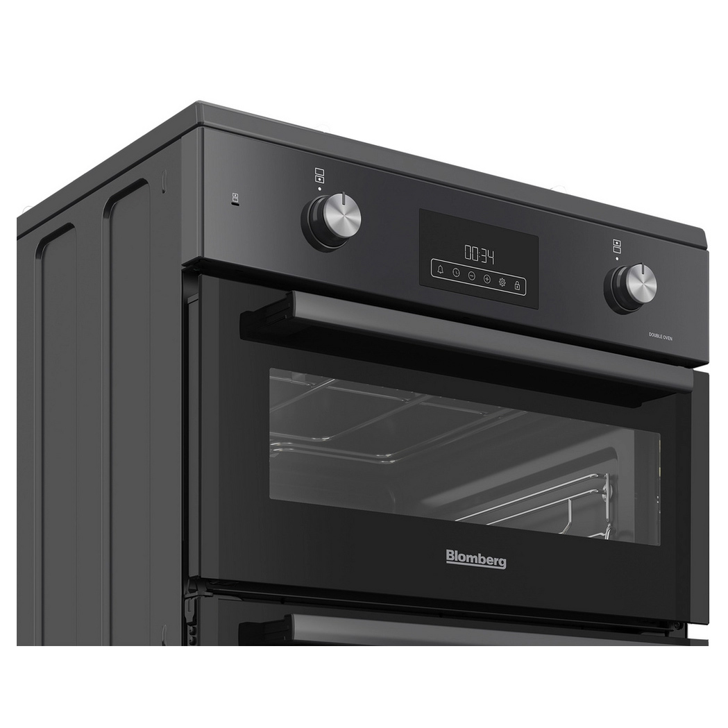 Blomberg HIRN651N 60cm Double Oven Electric Cooker in Anthracite Induc, photo 4