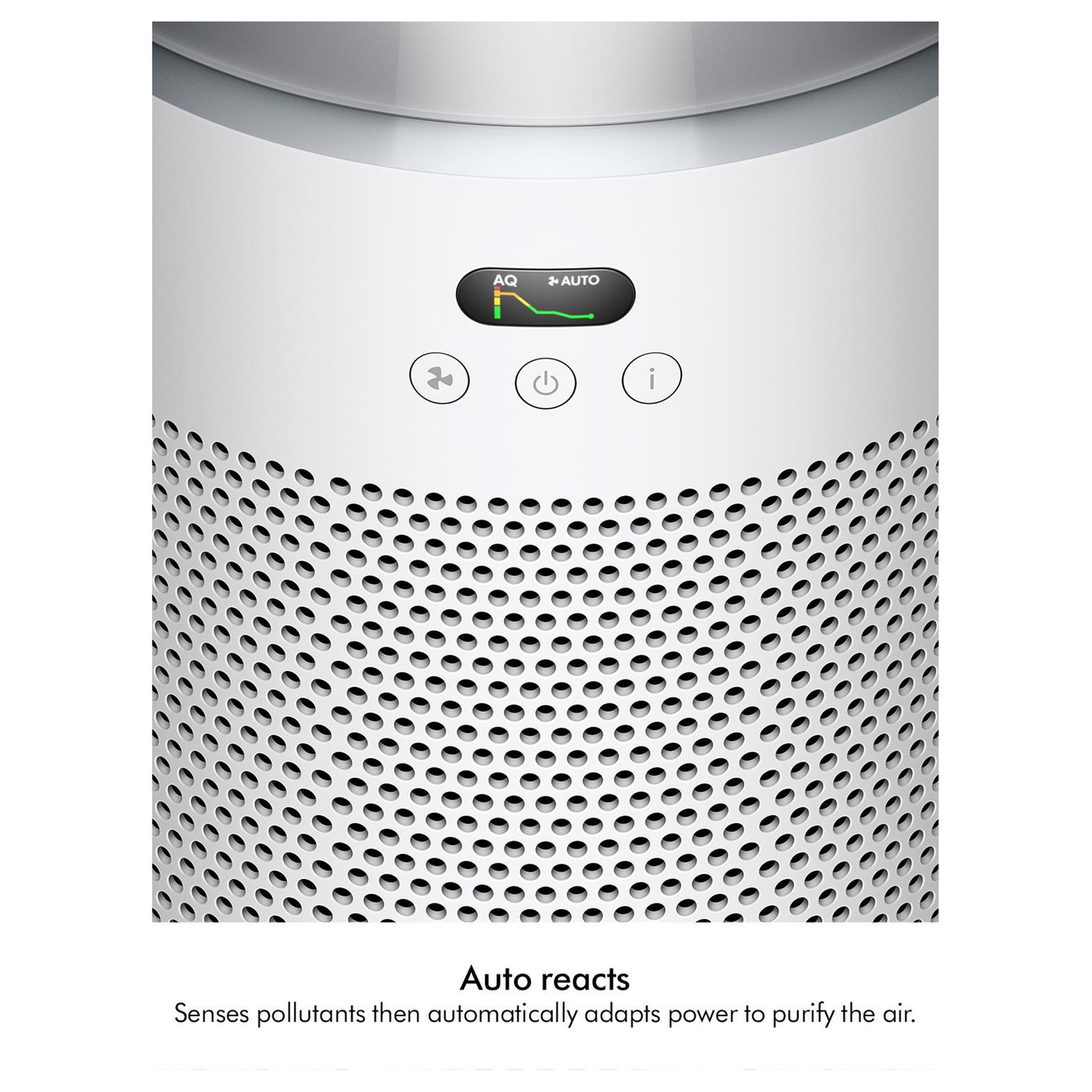 Dyson HJ10 HushJet Compact Air Purifier in White Silver Control Via th, photo 2