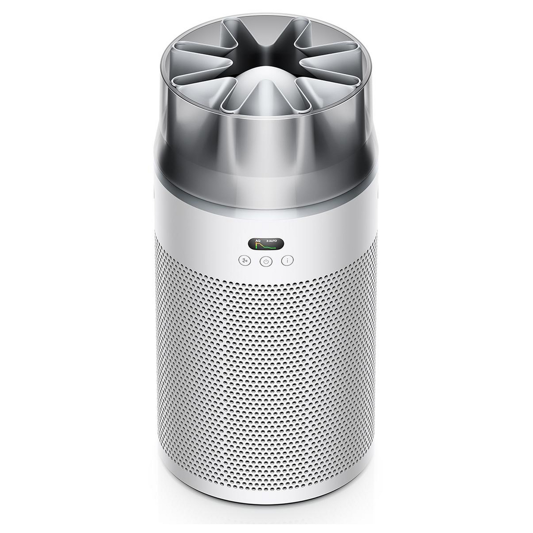 Dyson HJ10 HushJet Compact Air Purifier in White Silver Control Via th