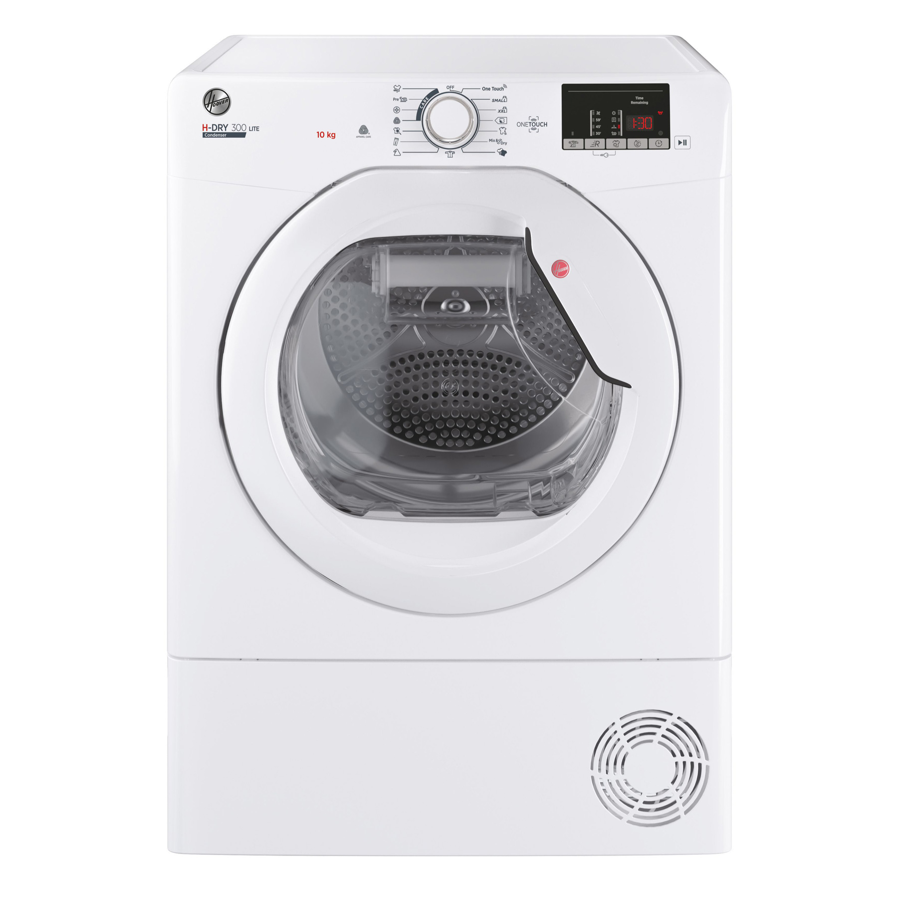 Hoover HLEC10DE 10kg Condenser Dryer in White B Rated Sensor NFC