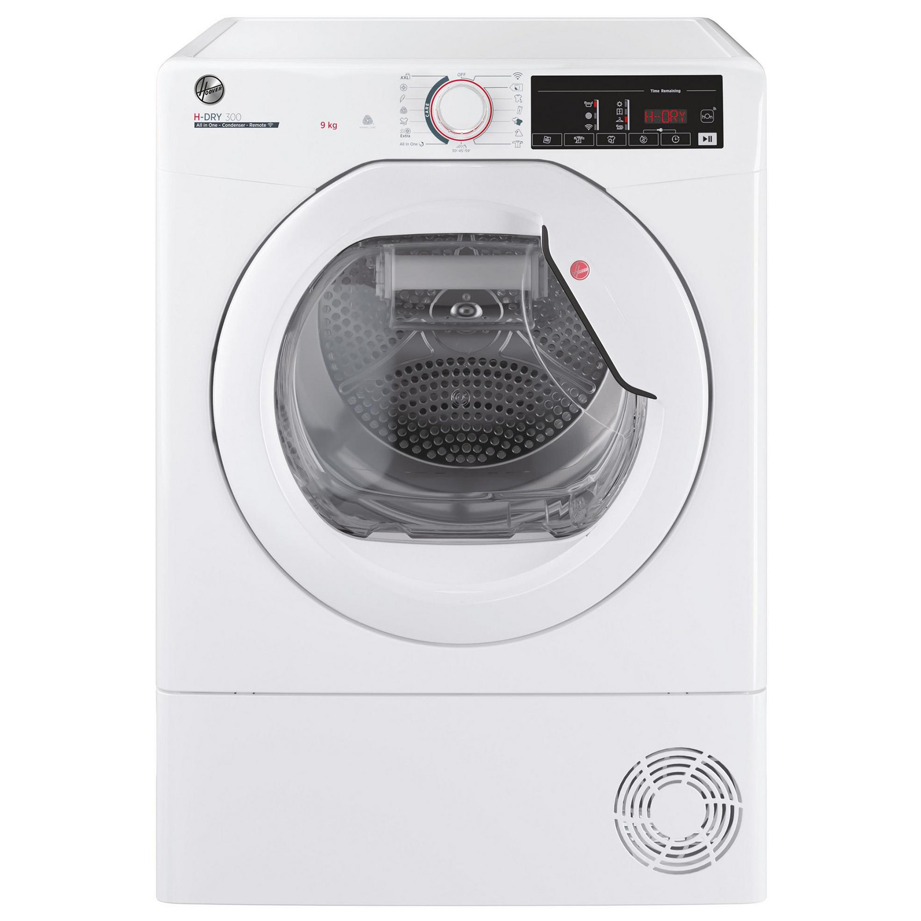 Image of Hoover HLEC9TE 9kg Condenser Dryer in White B Rated Sensor WiFi