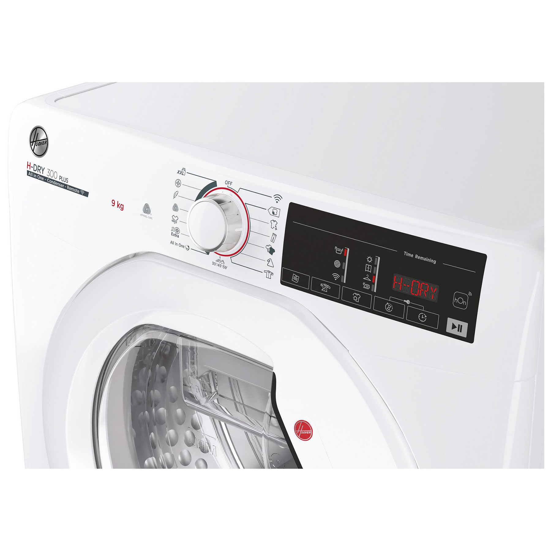 Hoover HLEC9TE 9kg Condenser Dryer in White B Rated Sensor WiFi, photo 3