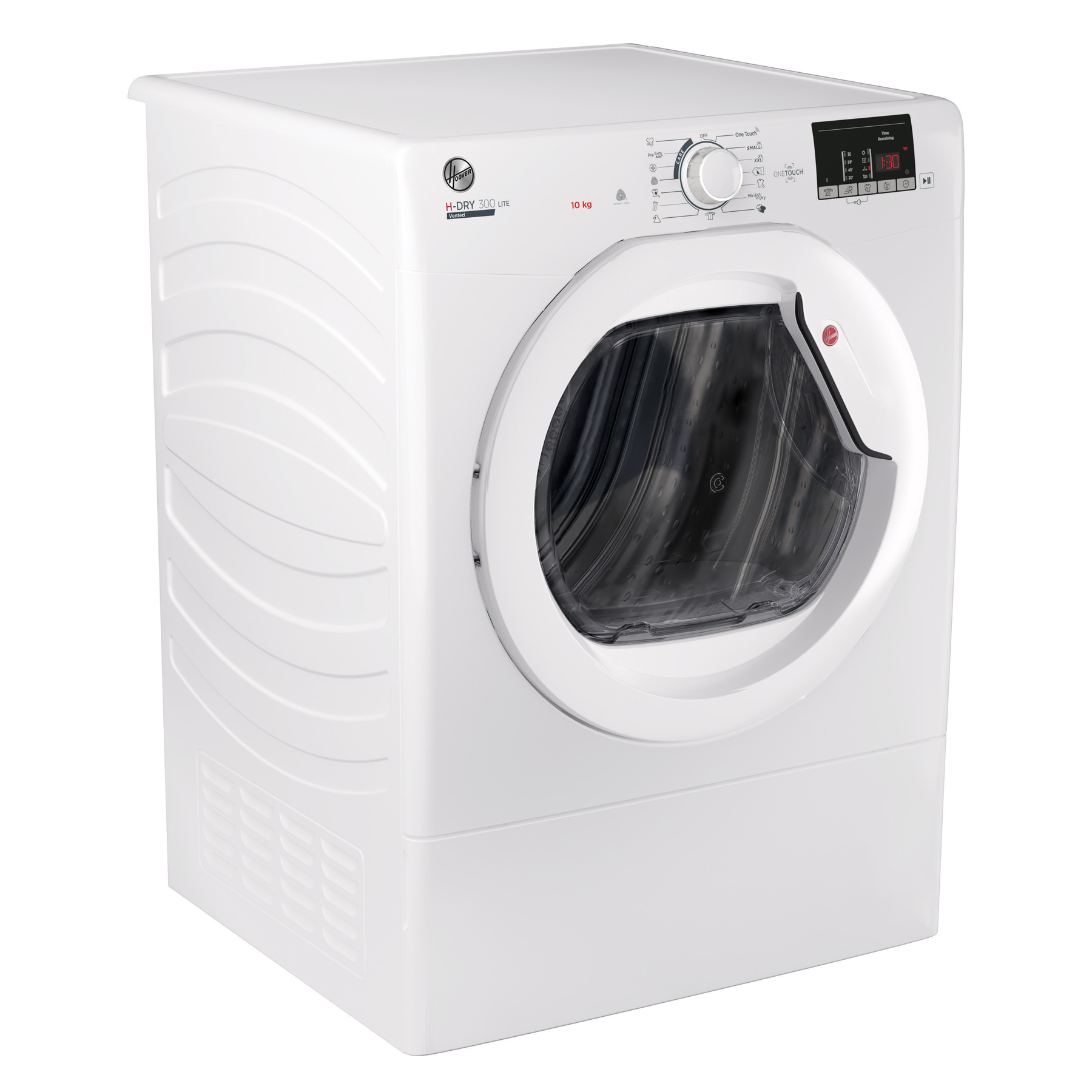 Hoover HLEV10DG 10kg Vented Dryer in White C Rated Sensor NFC, photo 2