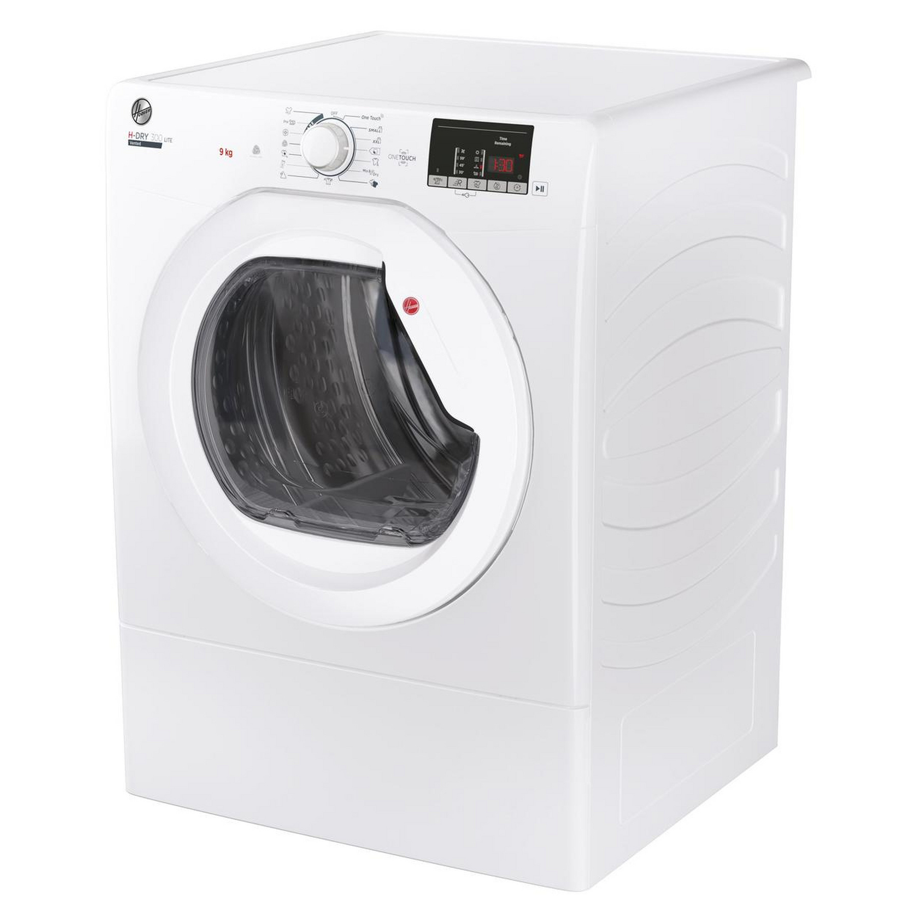 Hoover HLEV9DG H Dry 300 Lite 9kg Vented Dryer in White C Rated with S, photo 2