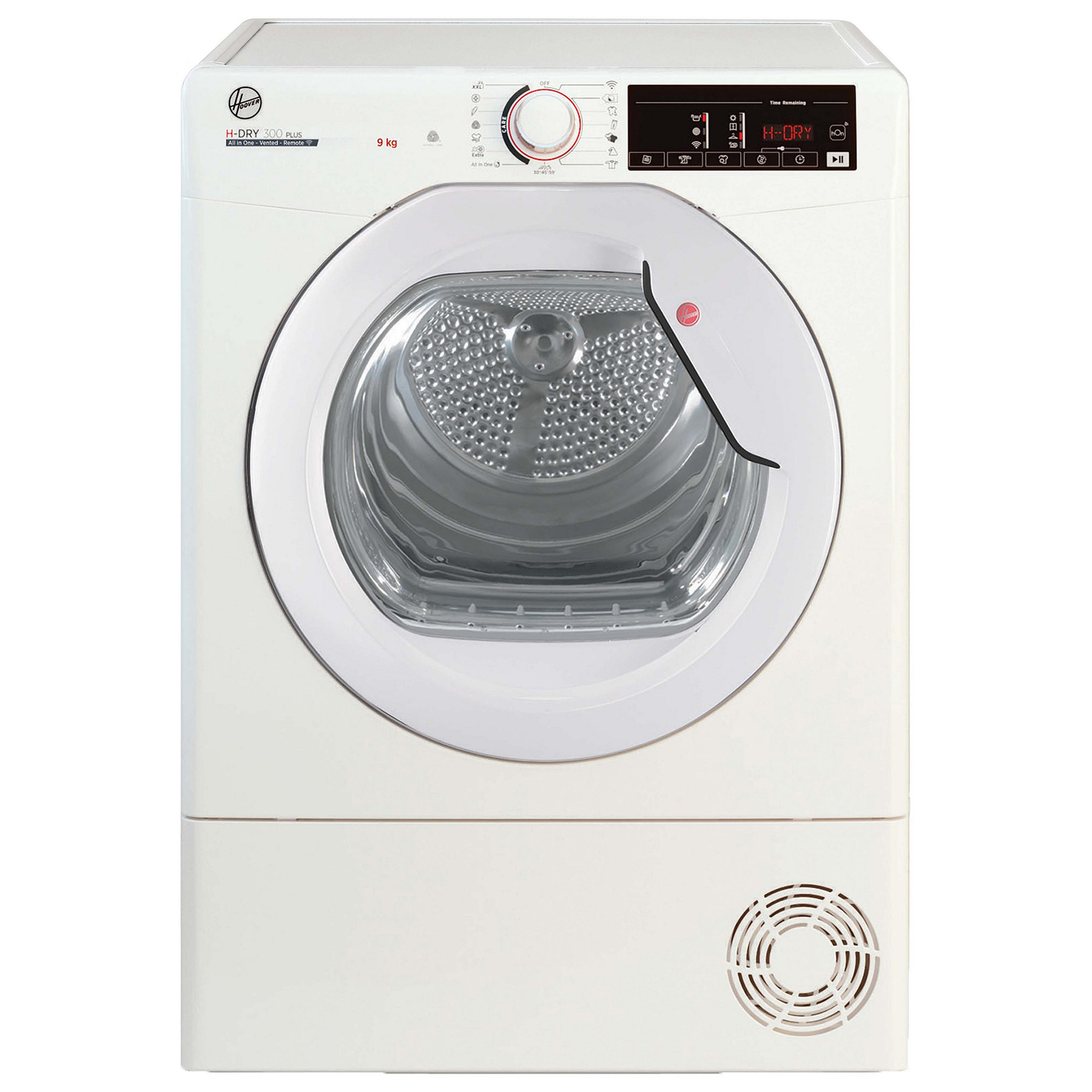 Image of Hoover HLEV9TG 9Kg Vented Dryer in White C Rated Sensor