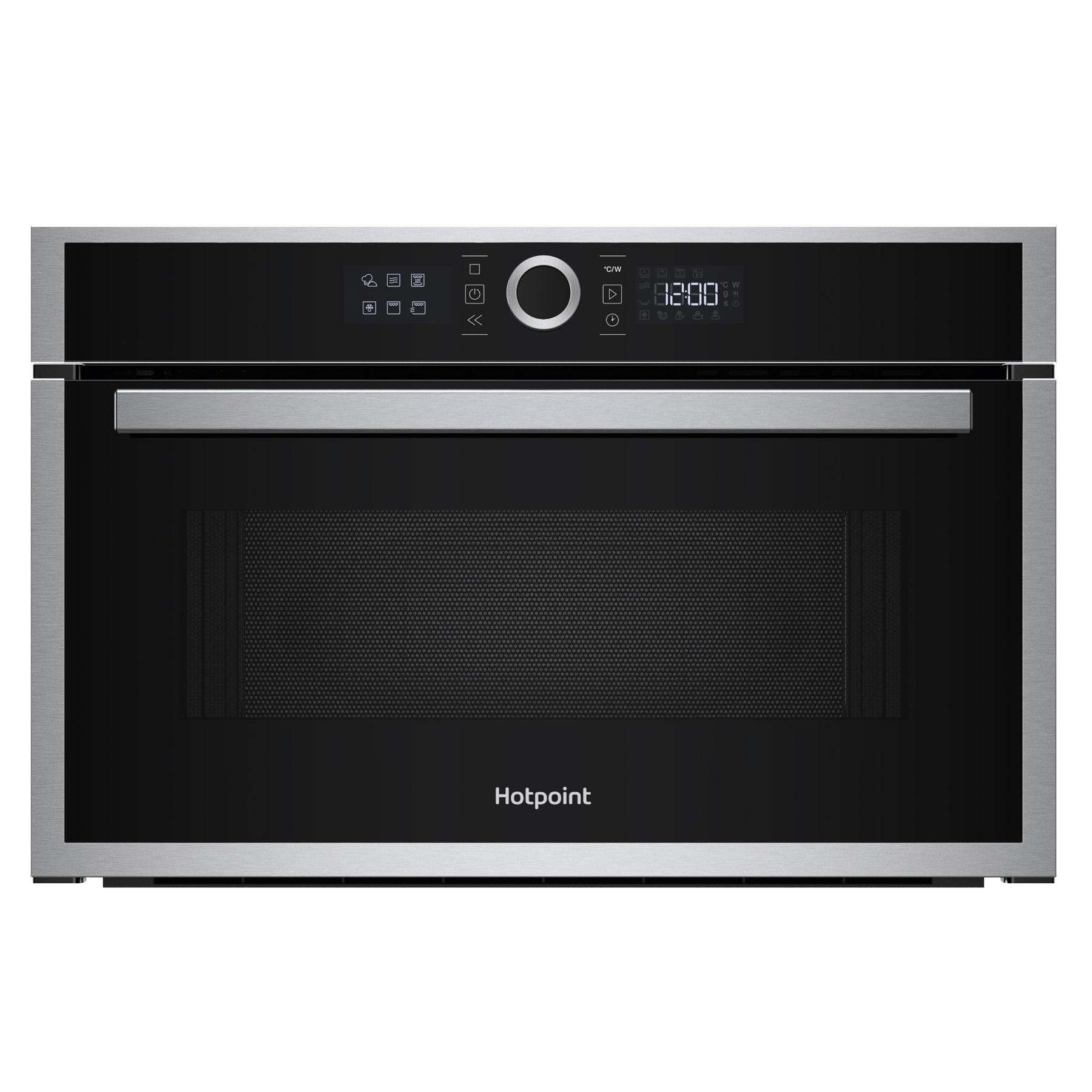 Hotpoint HMD44MXUK Built In Microwave Oven with Grill in Stainless Ste