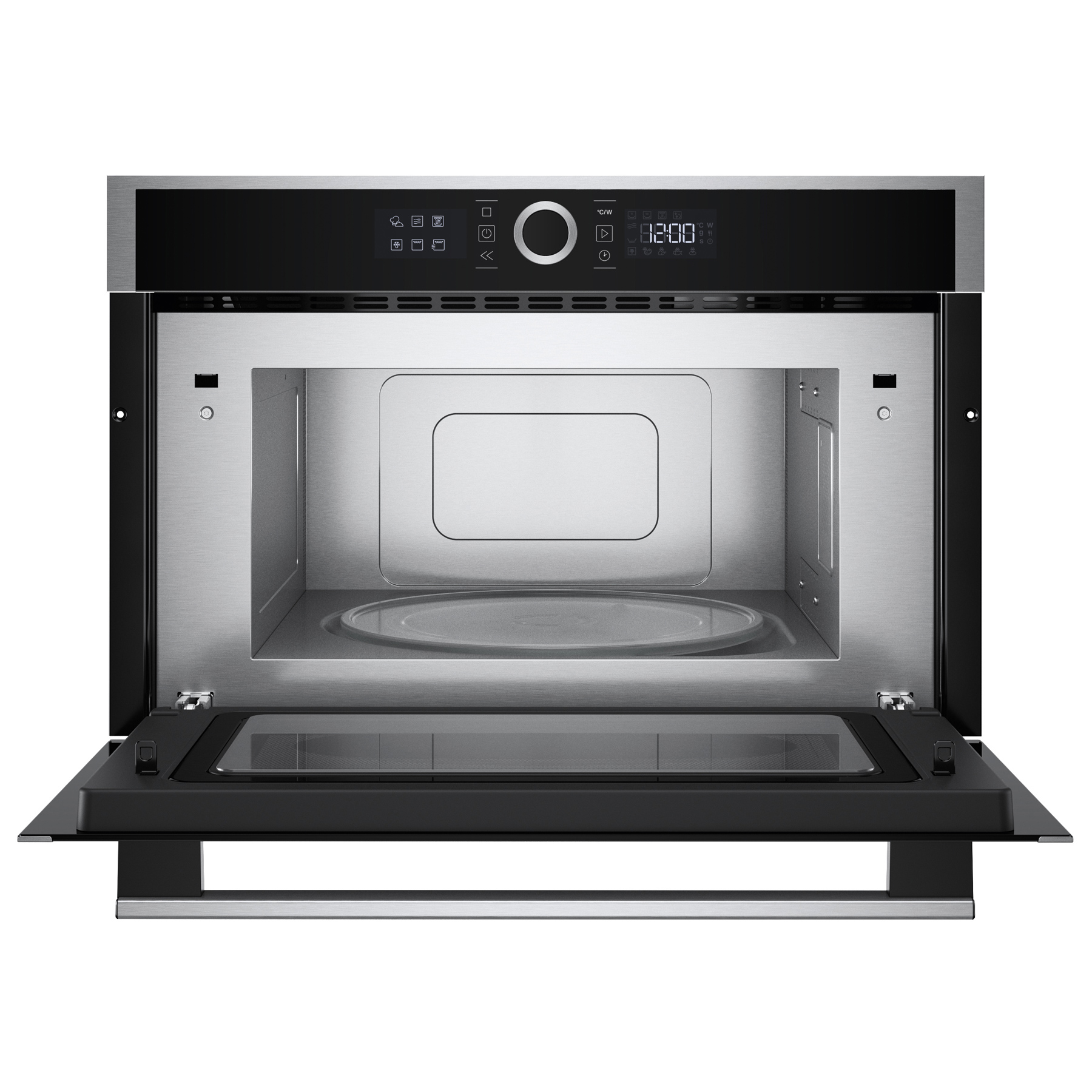Hotpoint HMD44MXUK Built In Microwave Oven with Grill in Stainless Ste, photo 2
