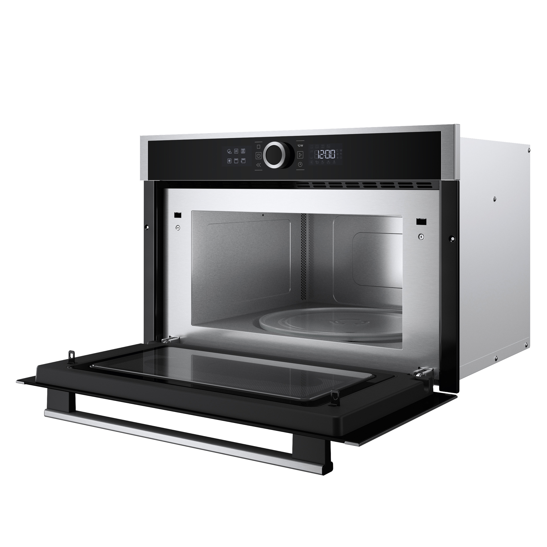 Hotpoint HMD44MXUK Built In Microwave Oven with Grill in Stainless Ste, photo 3