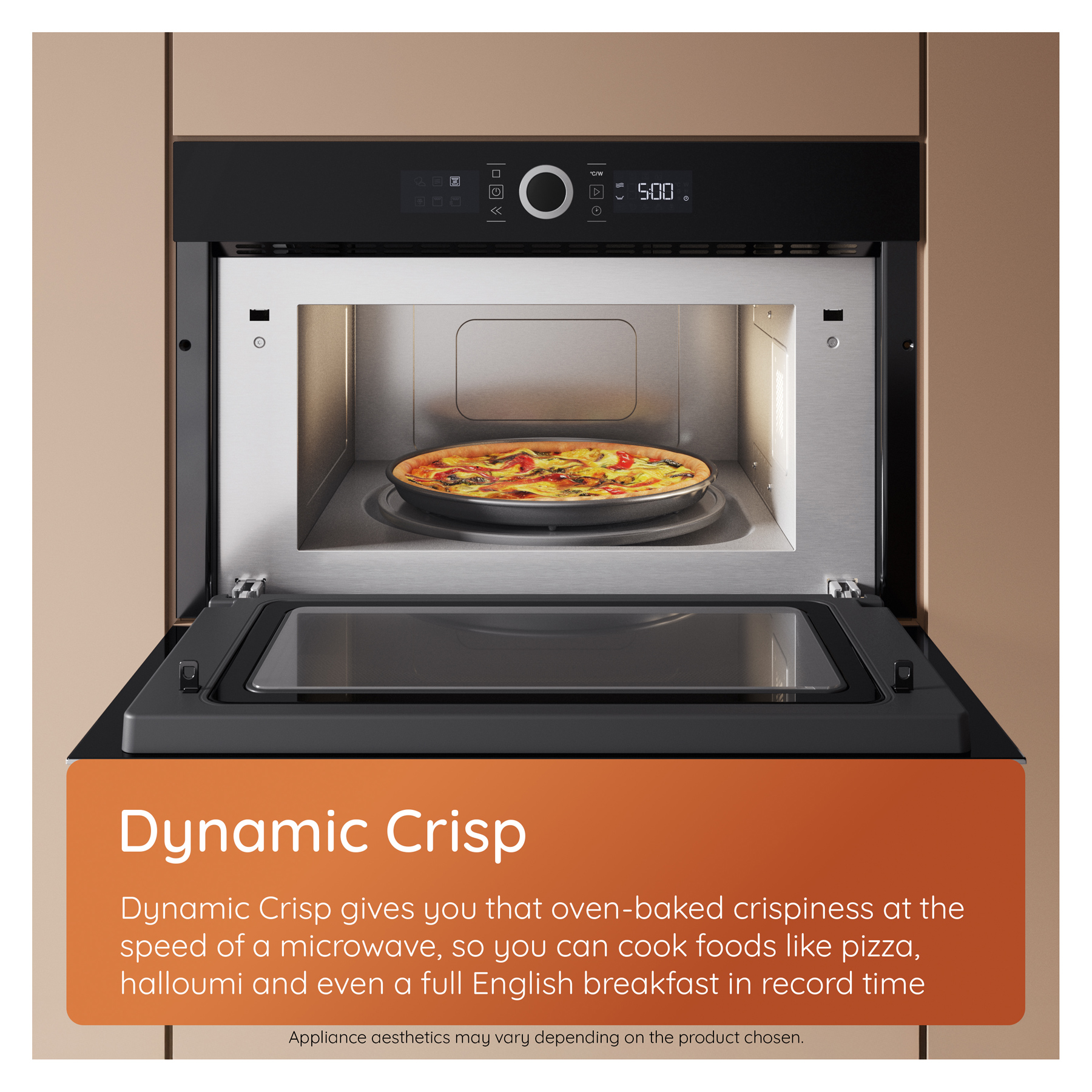 Hotpoint HMD44MXUK Built In Microwave Oven with Grill in Stainless Ste, photo 5