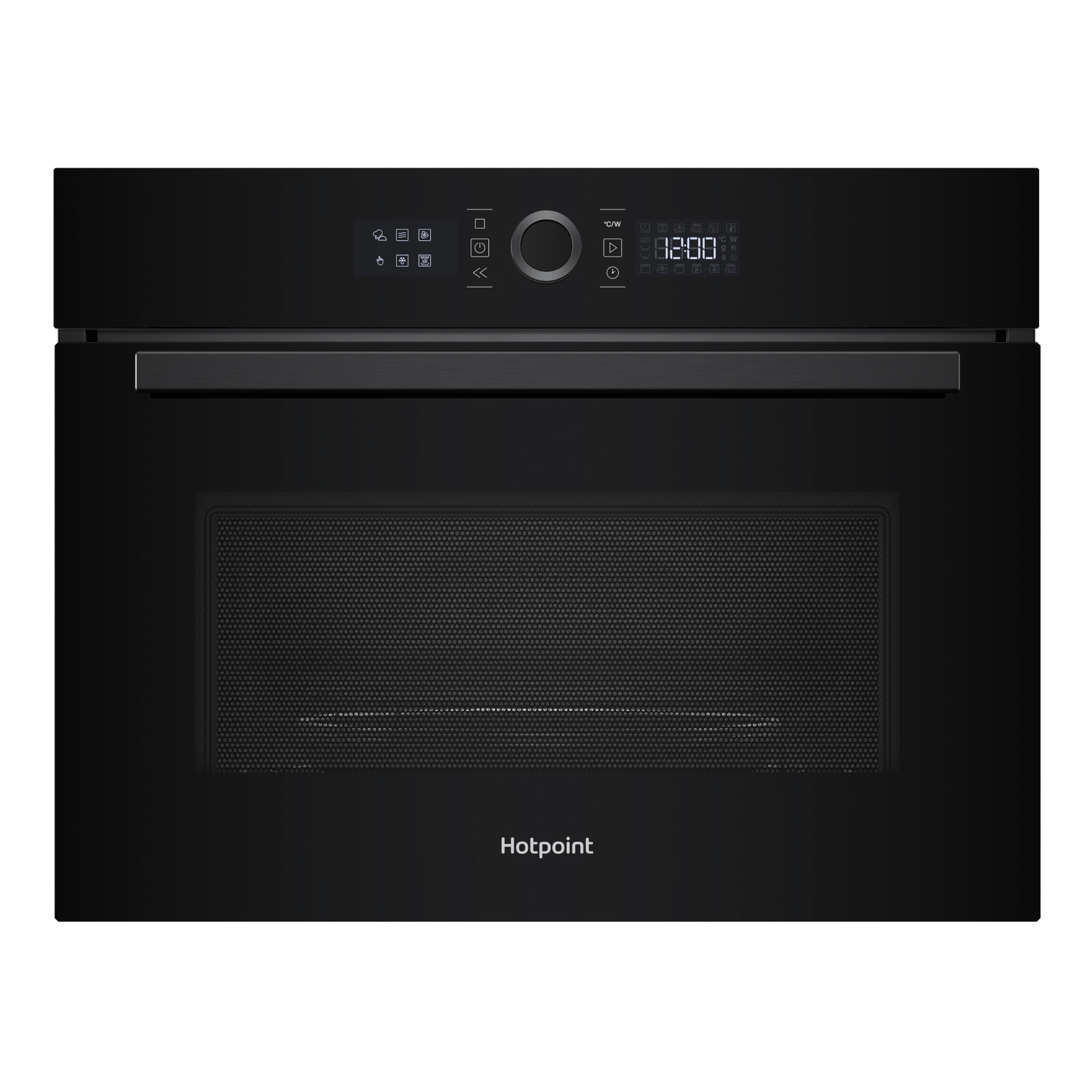 Hotpoint HMW47DHMBUK Built In Microwave Oven with Grill in Black 40L 9
