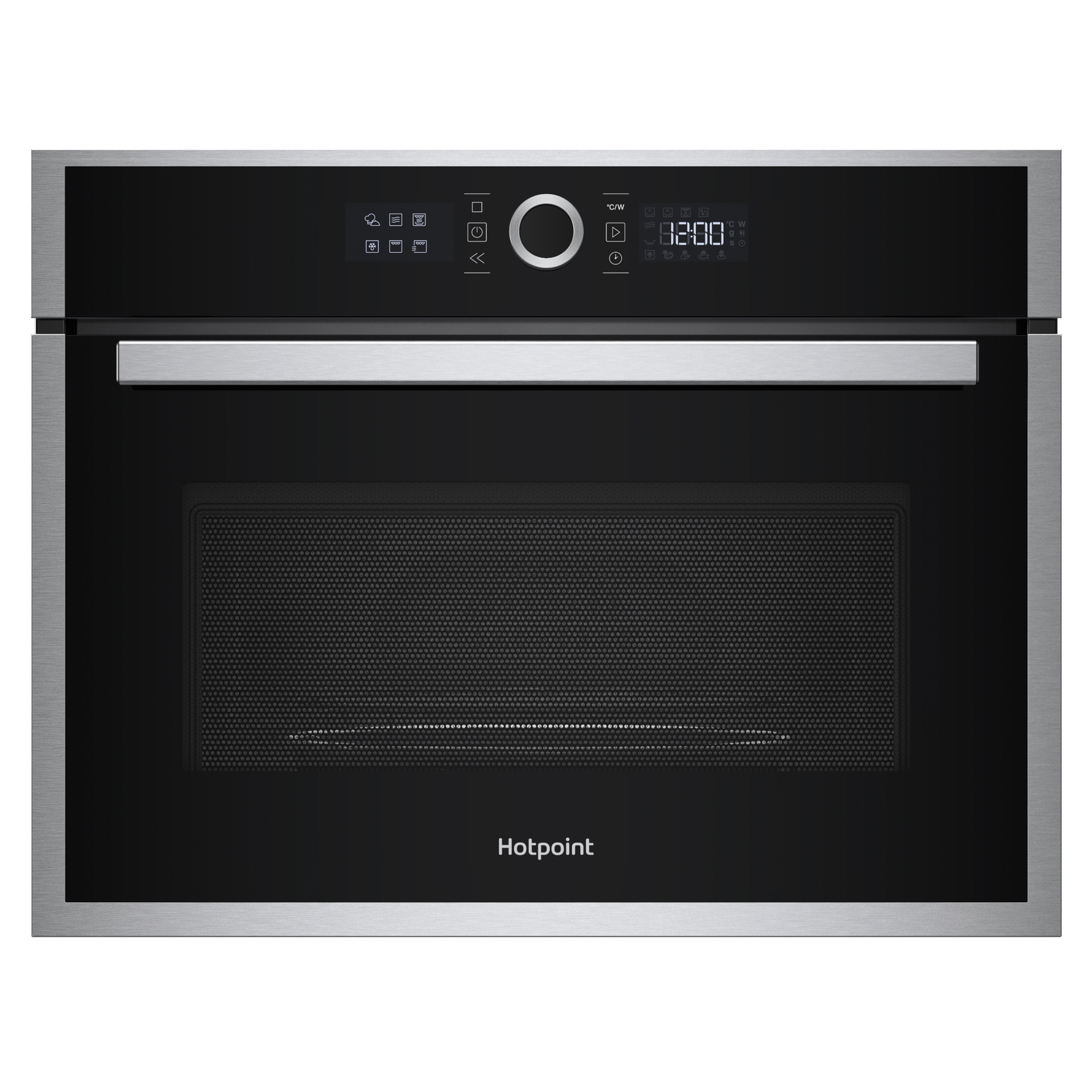 Hotpoint HMW47HMXUK Built In Microwave Oven with Grill in Stainless St