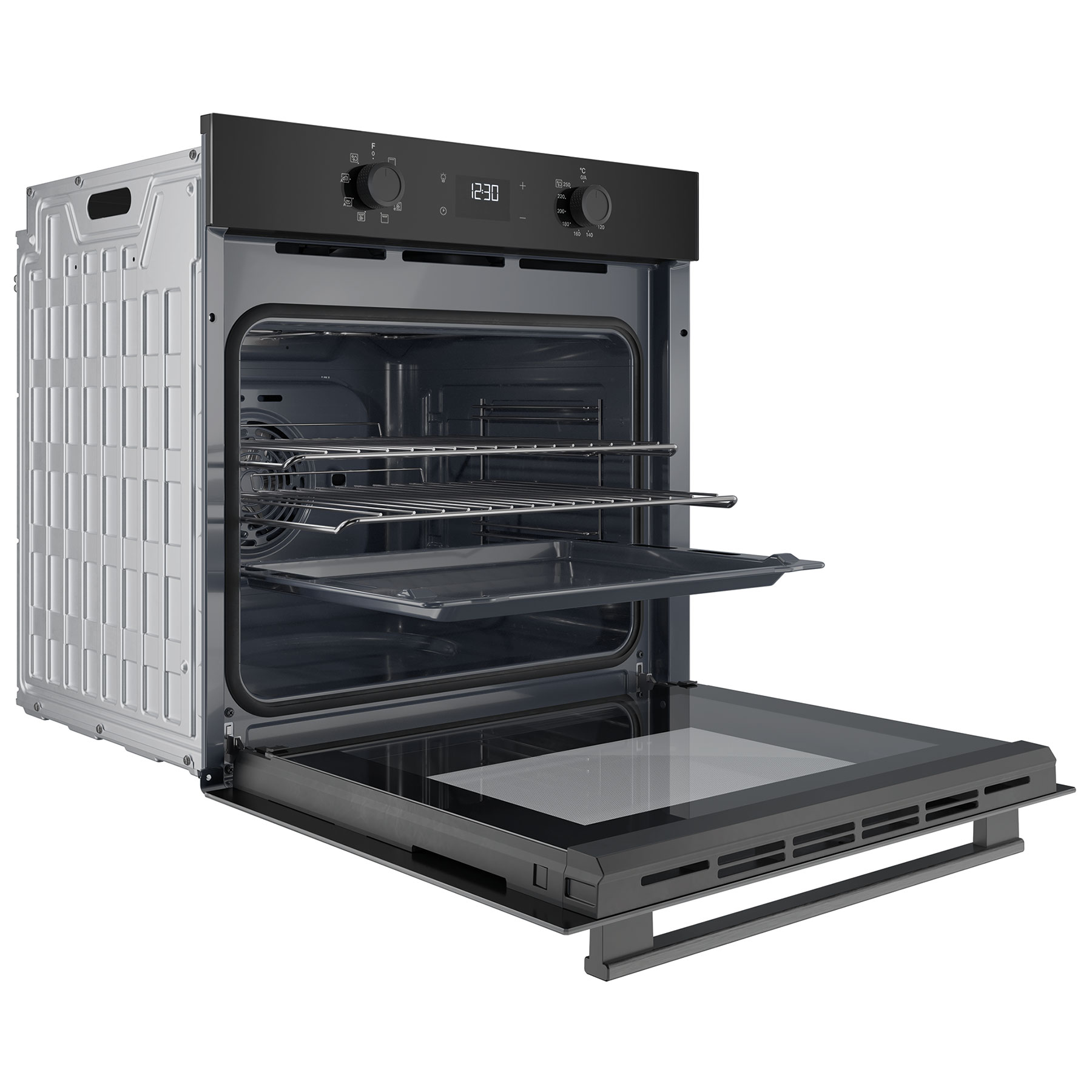 Hotpoint HO455HB Built In Electric Single Oven in Black 71L, photo 3