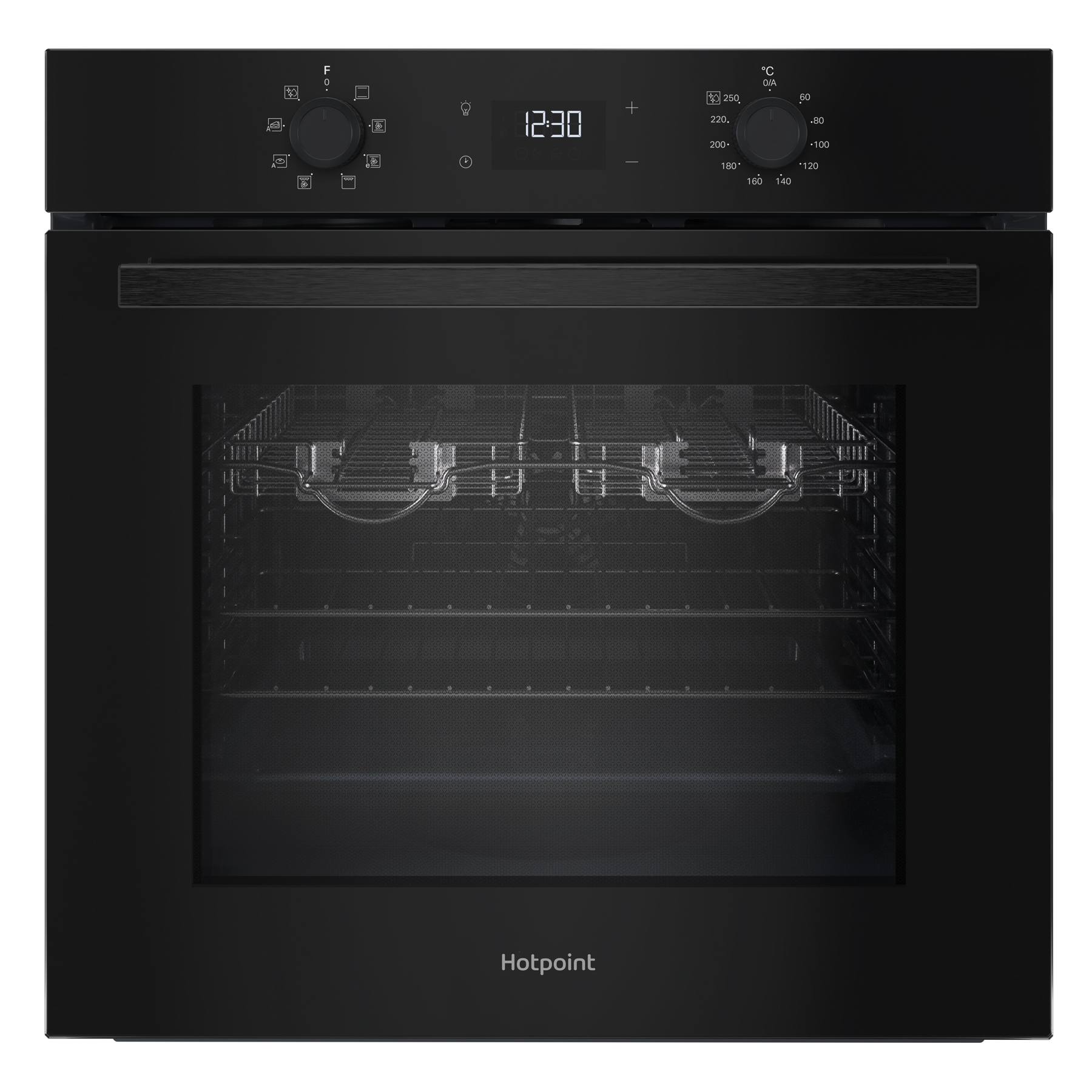 Hotpoint HO455HZBUK Built In Electric Single Oven in Black 71L