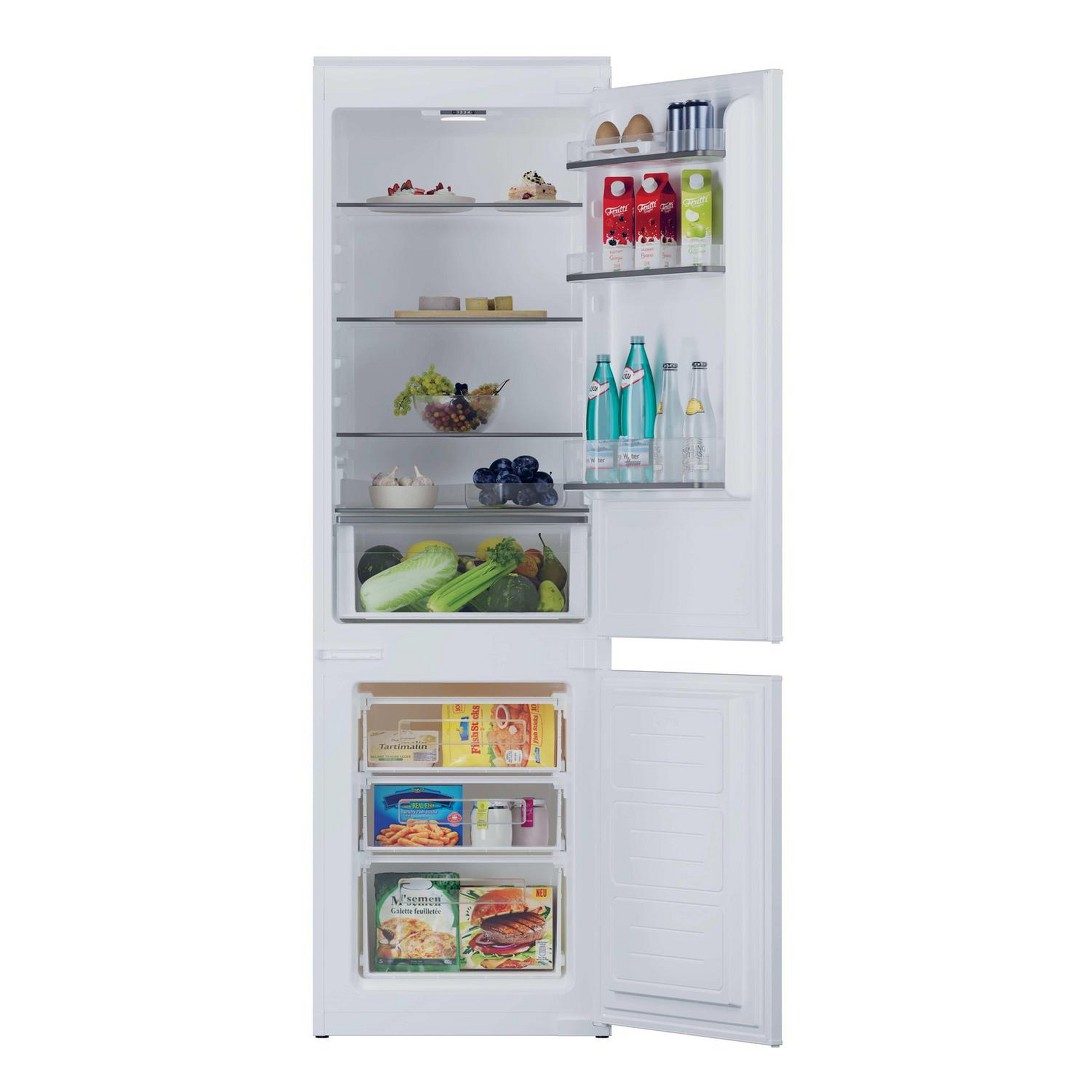 Hoover HOBBML18EK Integrated 70 30 Fridge Freezer 177cm High