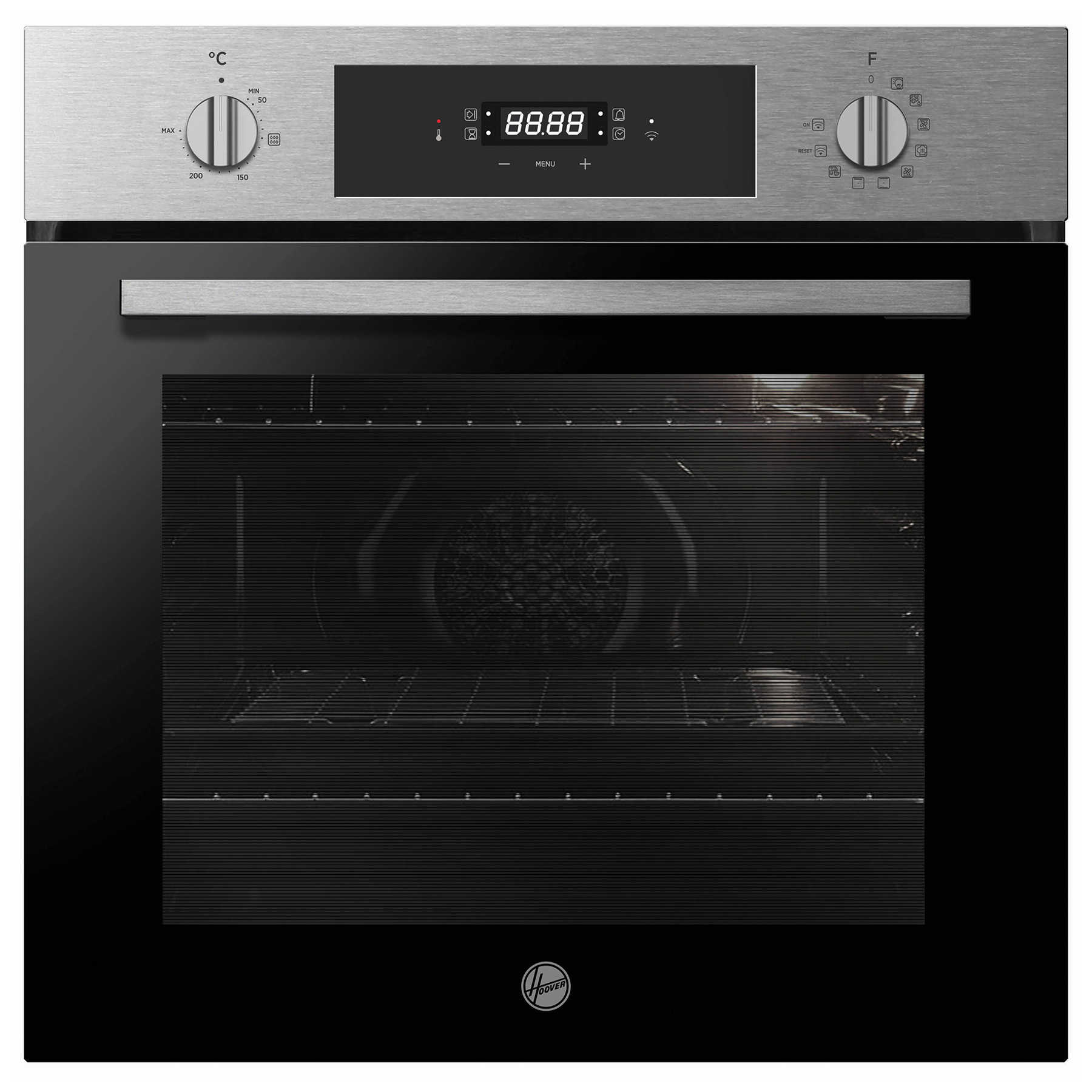 Hoover HOC3B3058INW Built In Electric Single Oven in St Steel 65L Wi F