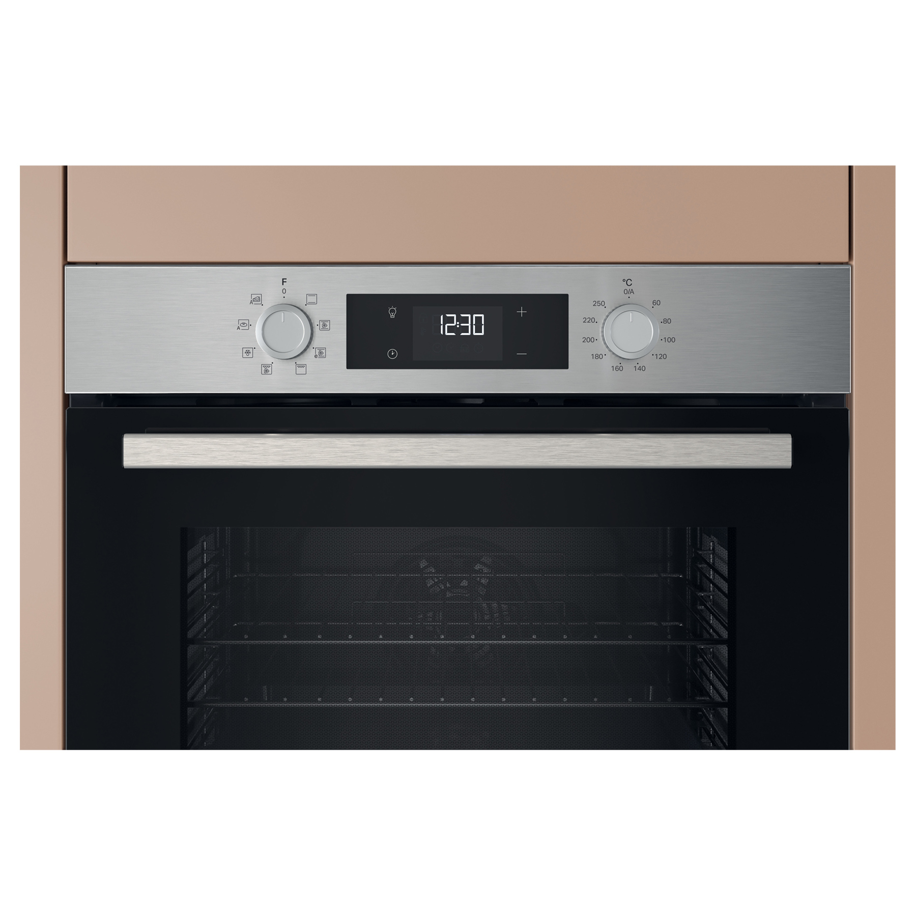 Hotpoint HOEU25CZXUK Built In Electric Single Oven in Stainless Steel, photo 3