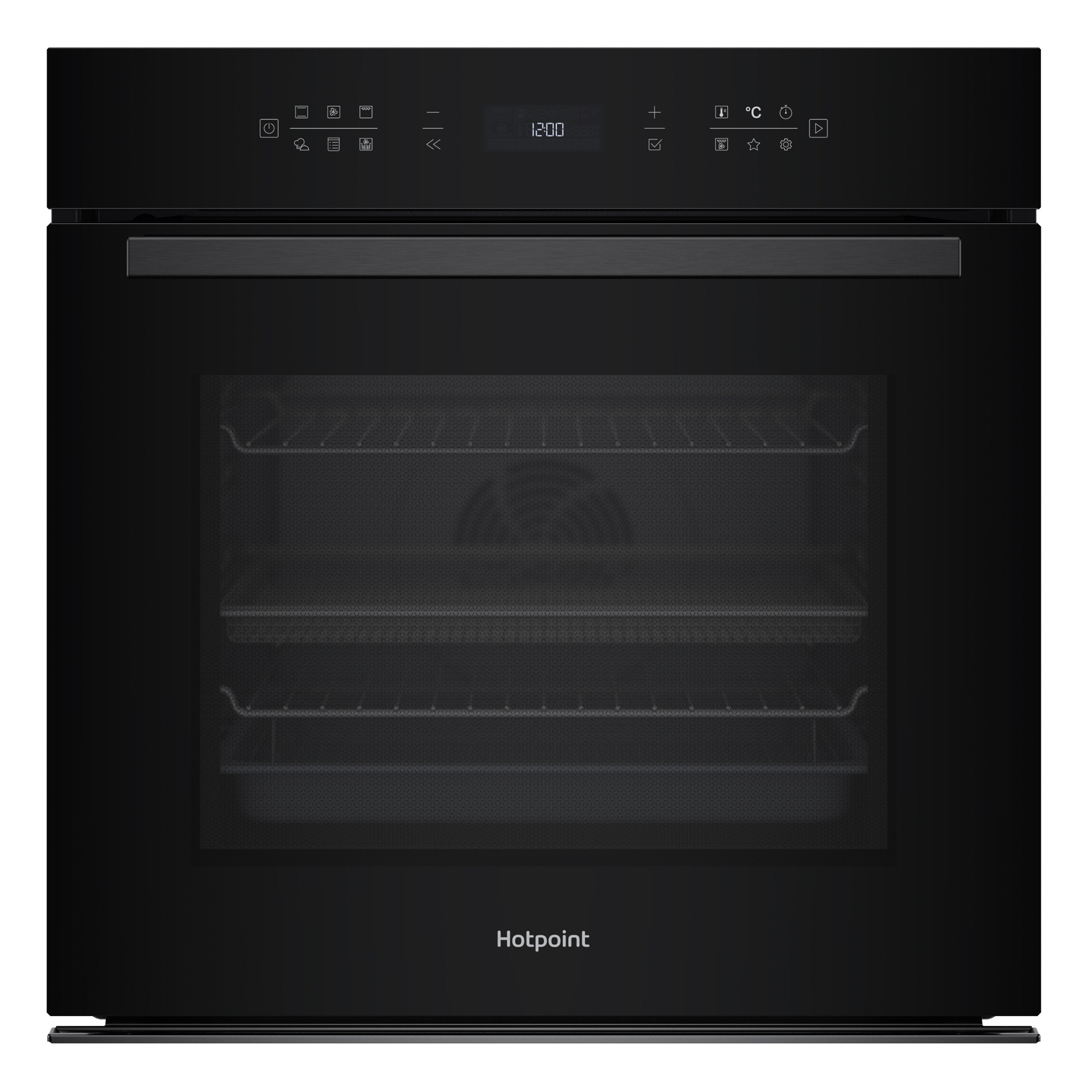 Hotpoint HOI68CT0SBUK Built In Electric Single Oven in Black 73L A Rat