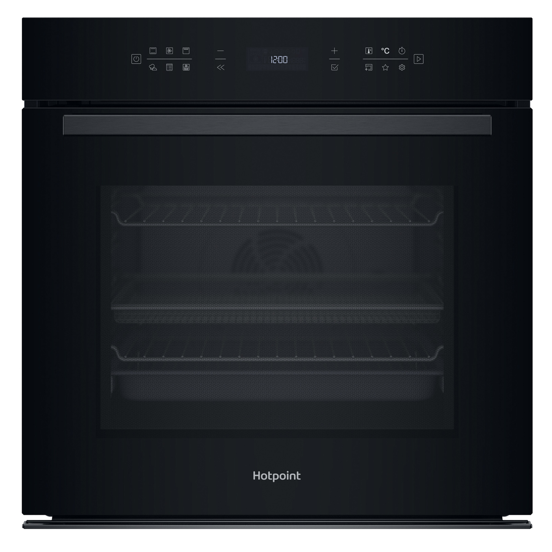 Hotpoint HOI68PT1SBUK Pyrolytic Multifunction Single Oven – BLACK