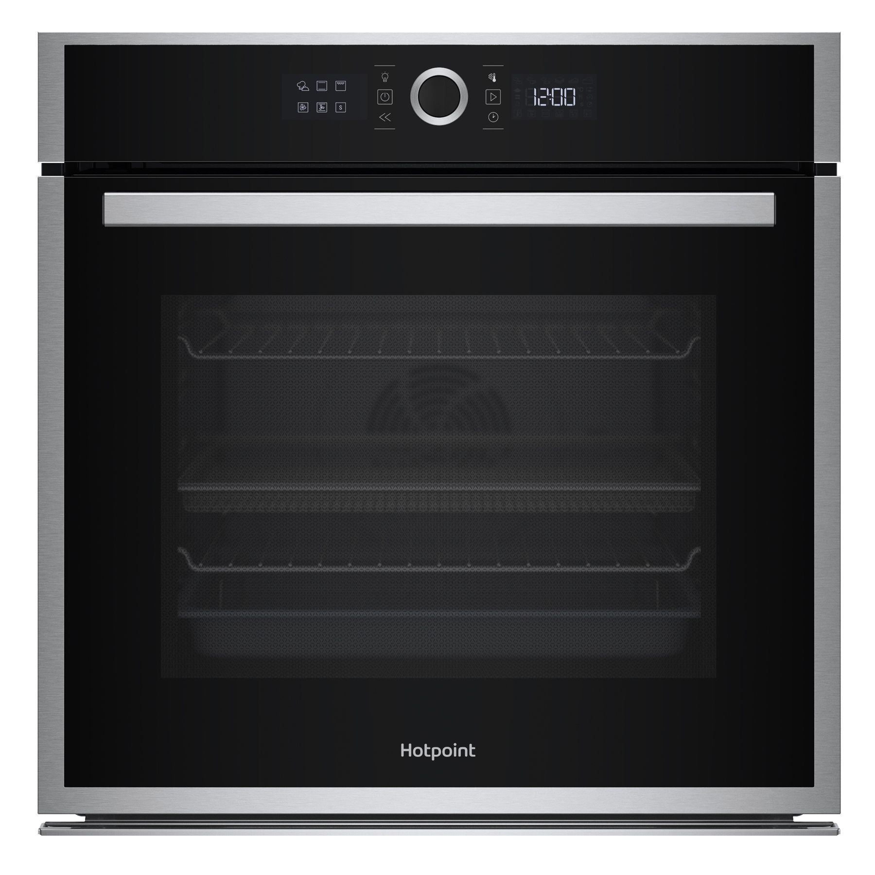 Hotpoint HOIM4S8PM0X Built In Electric Pyrolytic Oven in Stainless Ste