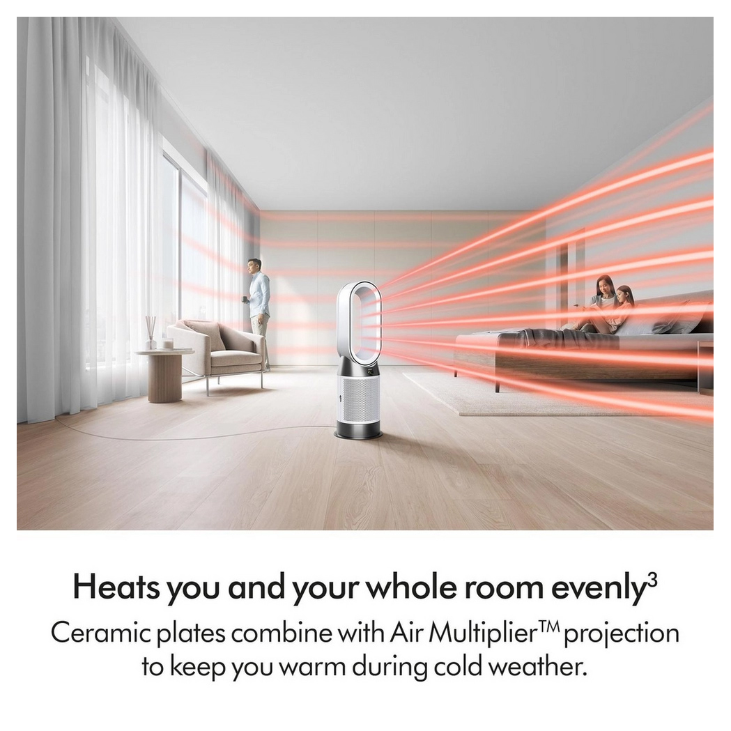 Dyson HP11 Purifier Hot Cooling Purifying Fan Heater in White Silver, photo 3