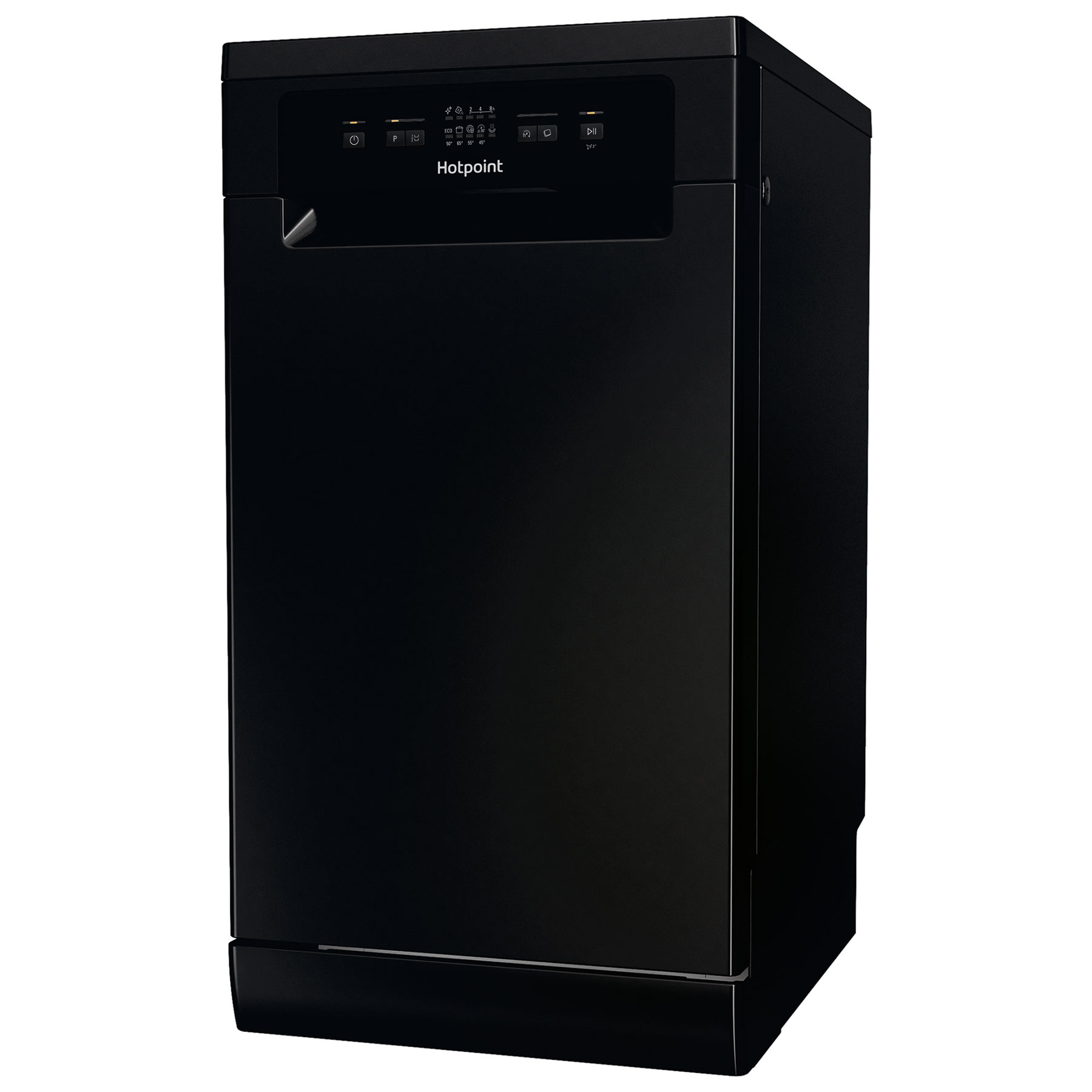 Hotpoint HP2FE10CS90B 45cm Slimline Dishwasher in Black 10 Place Setti, photo 3