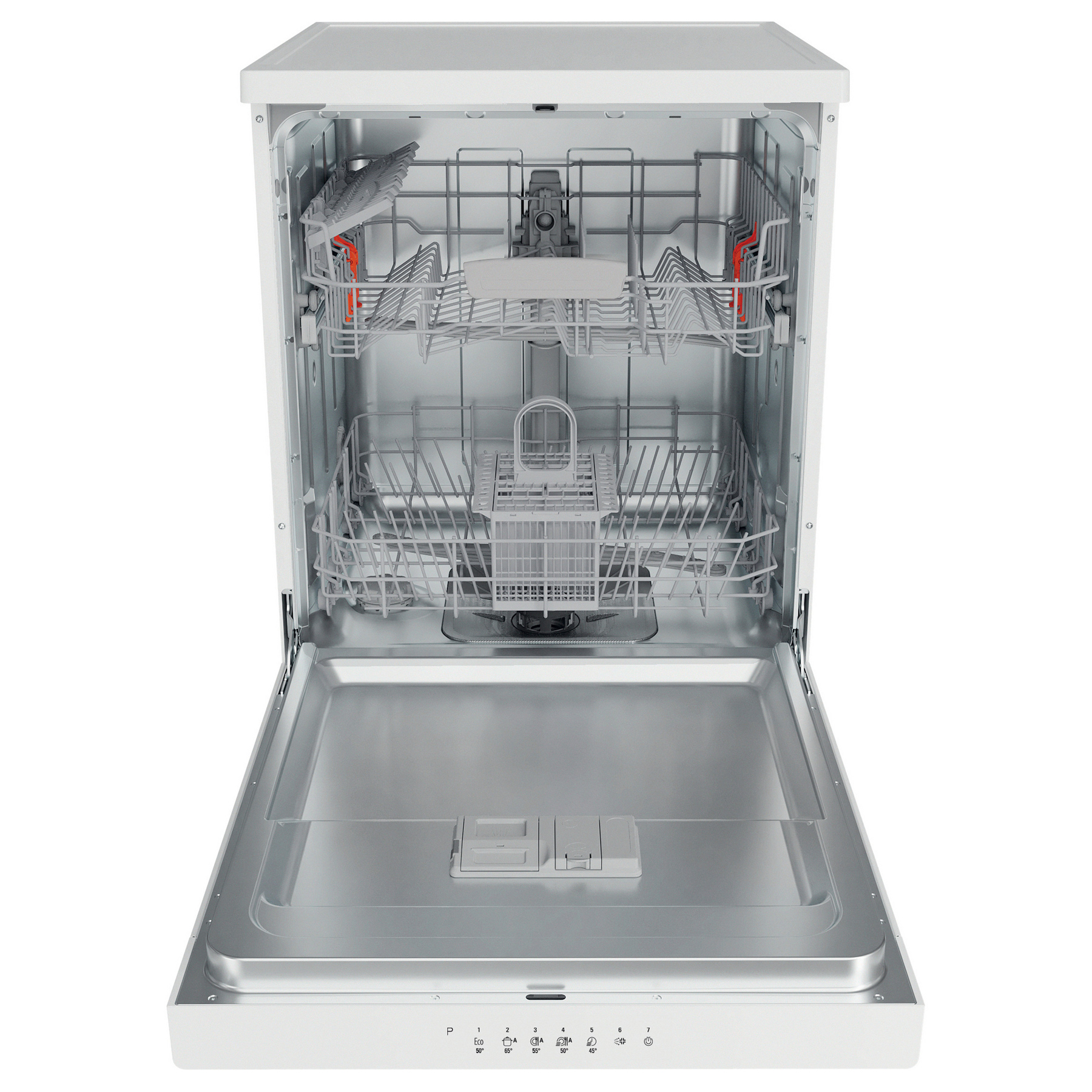Hotpoint HP2FFC14BN6W 60cm Dishwasher in White 14 Place Setting C Rate, photo 2