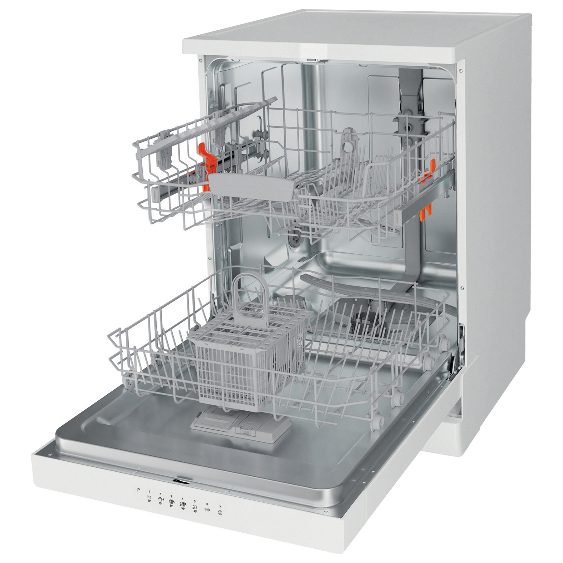 Hotpoint HP2FFC14BN6W 60cm Dishwasher in White 14 Place Setting C Rate, photo 3