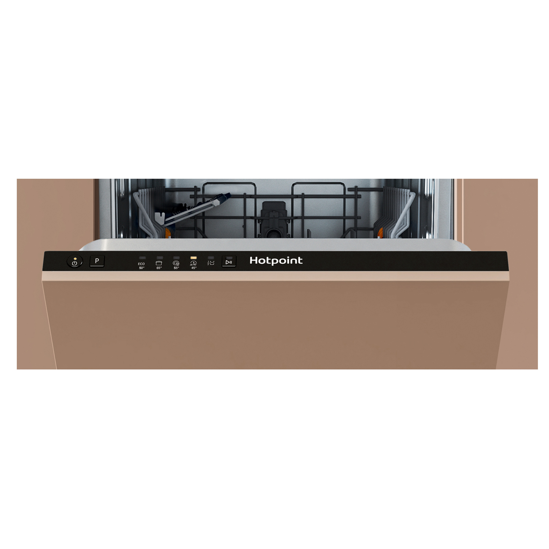 Hotpoint HP2ID10CS80 45cm Fully Integrated Dishwasher 10 Place D Rated, photo 3
