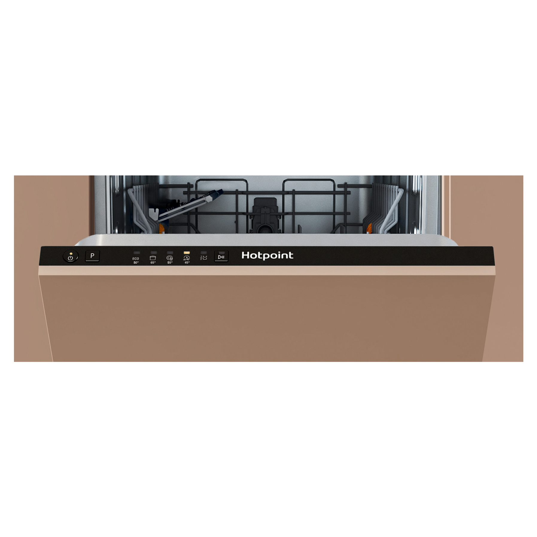 Hotpoint HP2IE10CS80 45cm Fully Integrated Slimline Dishwasher 10 Plac, photo 3