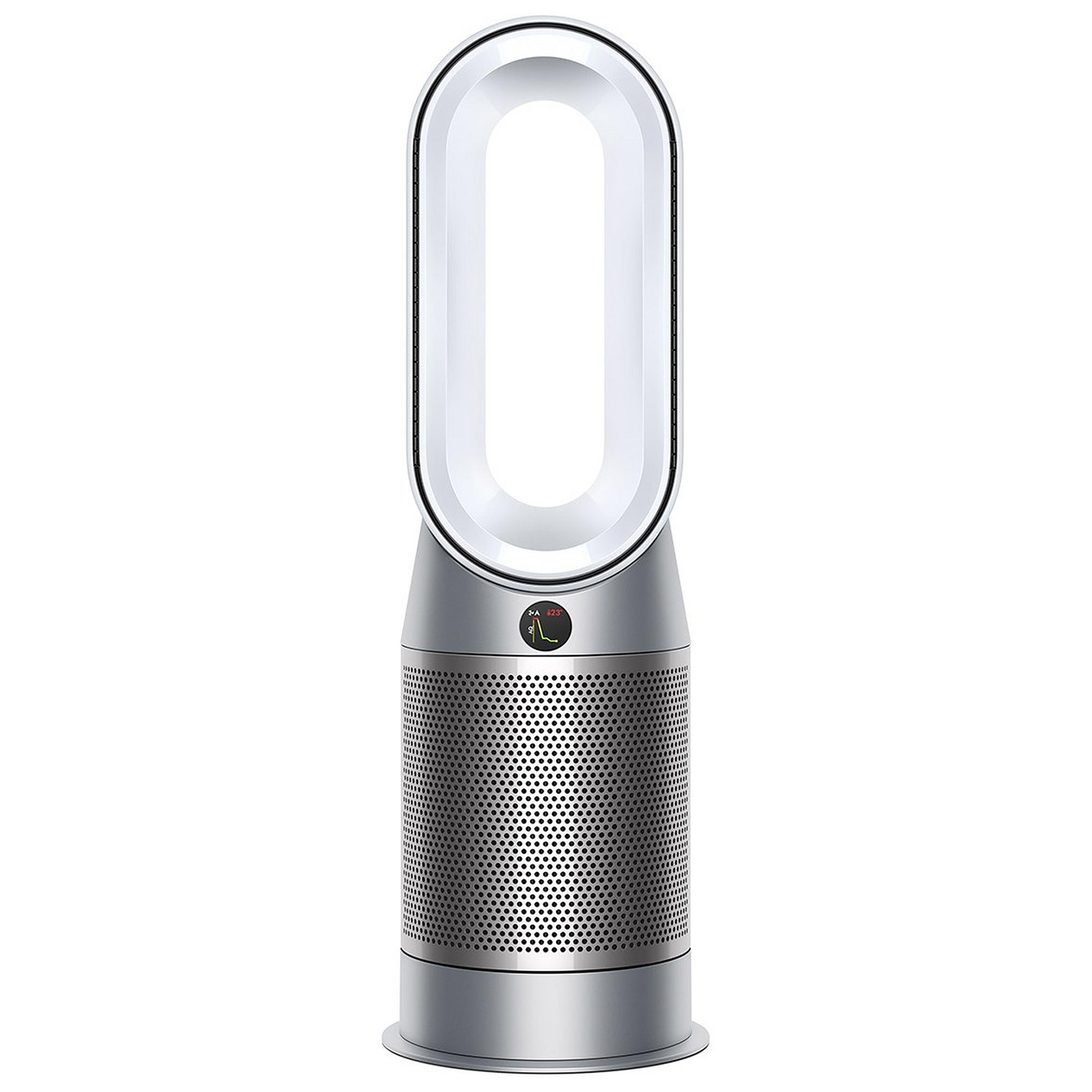 Image of Dyson HP7A Pure Hot Cool Purifying Fan Heater in White Nickle