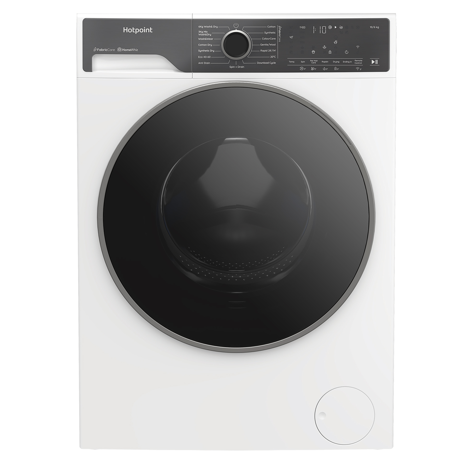 Hotpoint HPD1093CARE Washer Dryer in White 1400 Spin 10kg 6kg C Rated