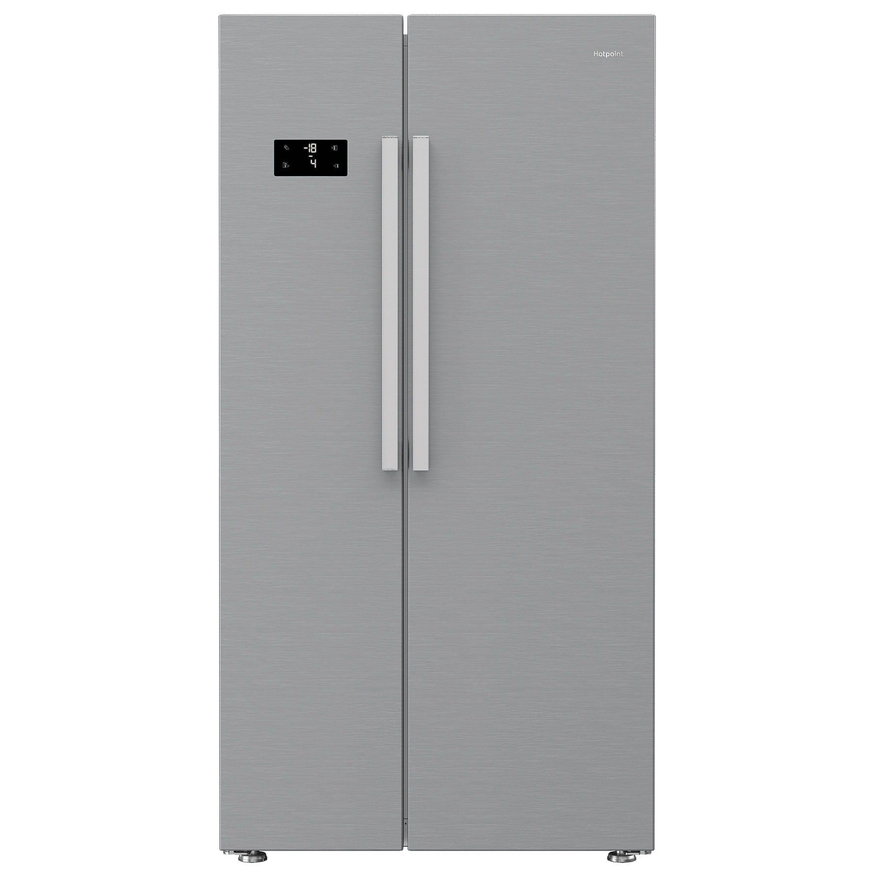 Hotpoint HPG26592XP4 American Fridge Freezer in Silver Frost Free