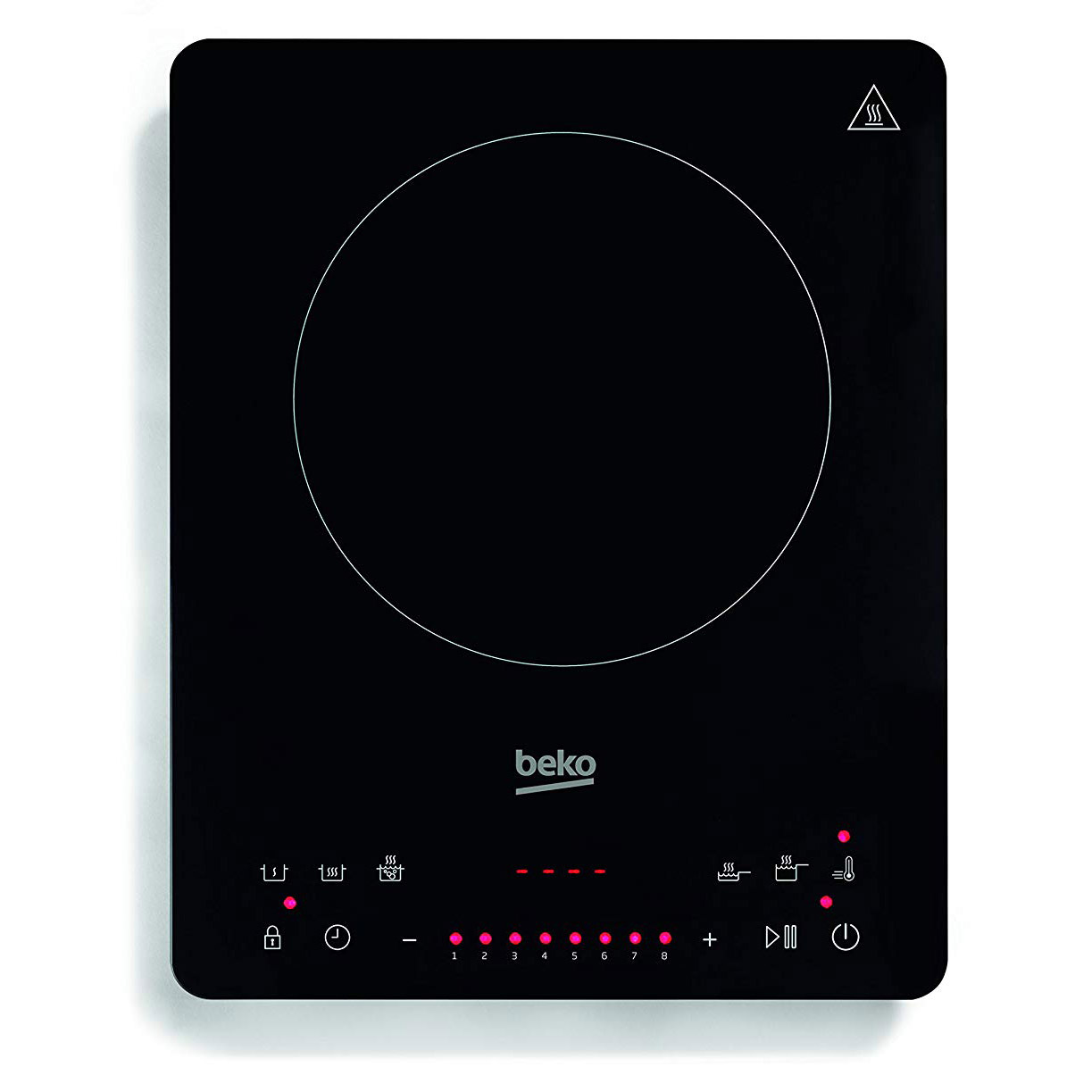 Image of Beko HPI214B Portable Induction Hob in Black 2000W Touch Controls