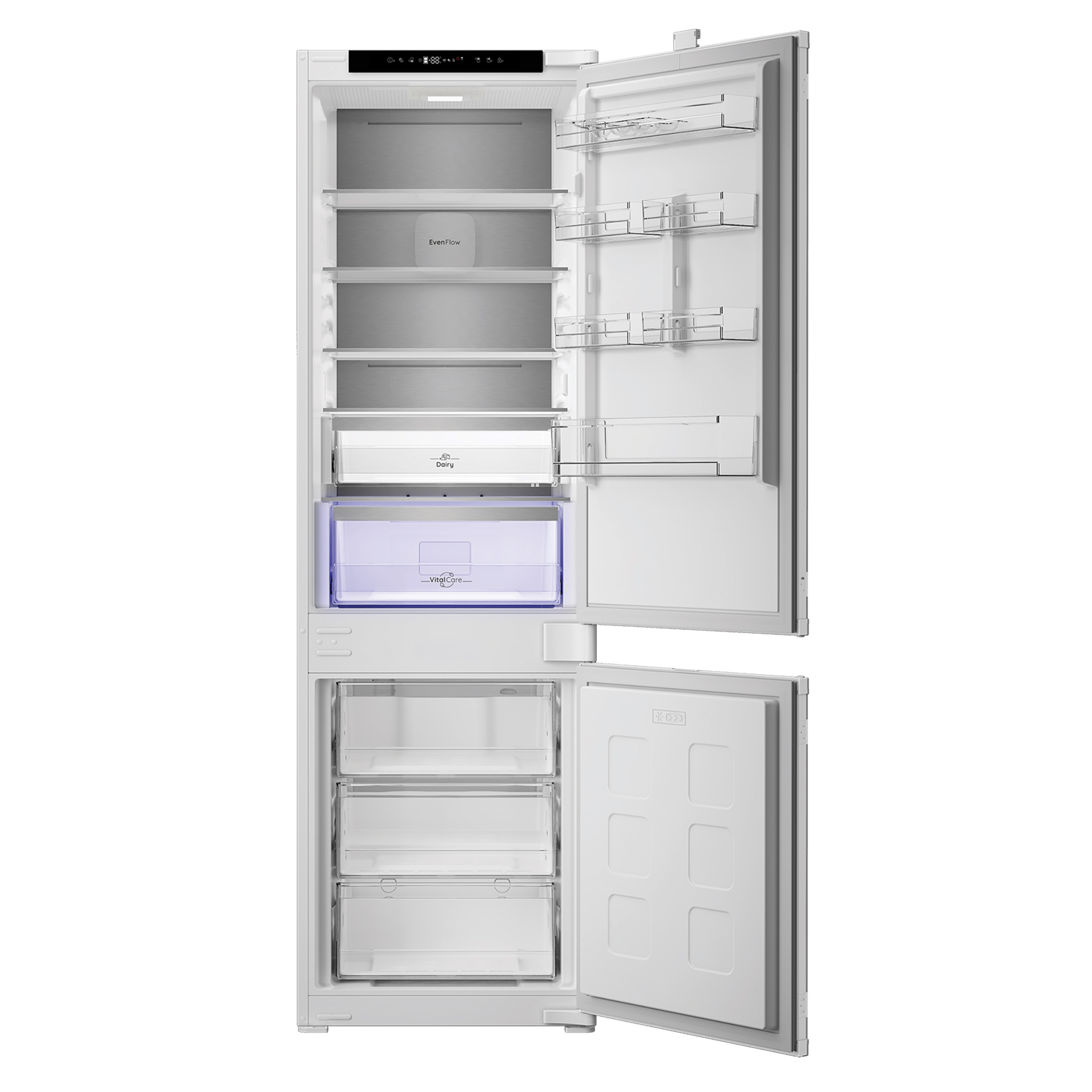 Hotpoint HPK25292B4UK Integrated 70 30 Frost Free Fridge Freezer 177cm, photo 2