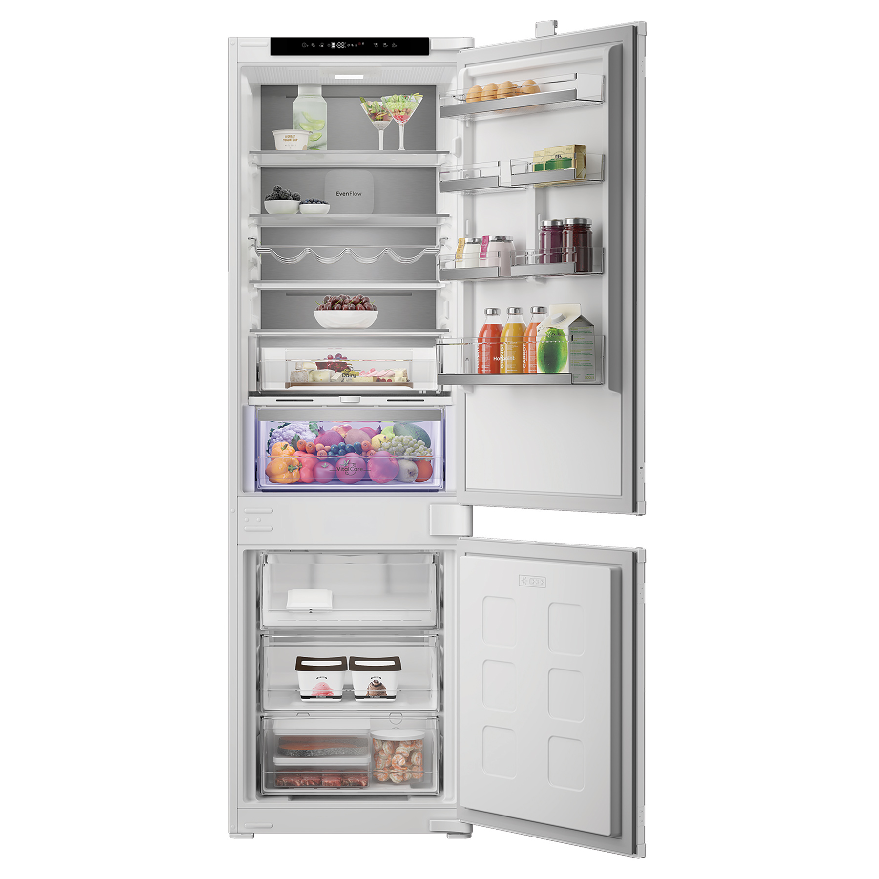 Hotpoint HPK25293B5UK Integrated 70 30 Frost Free Fridge Freezer 177cm