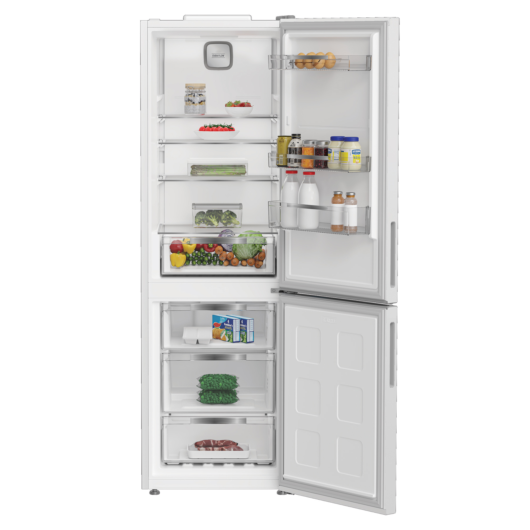 Hotpoint HPK26363W4UK 187cm High 60 40 Frost Free Fridge Freezer in Wh, photo 3