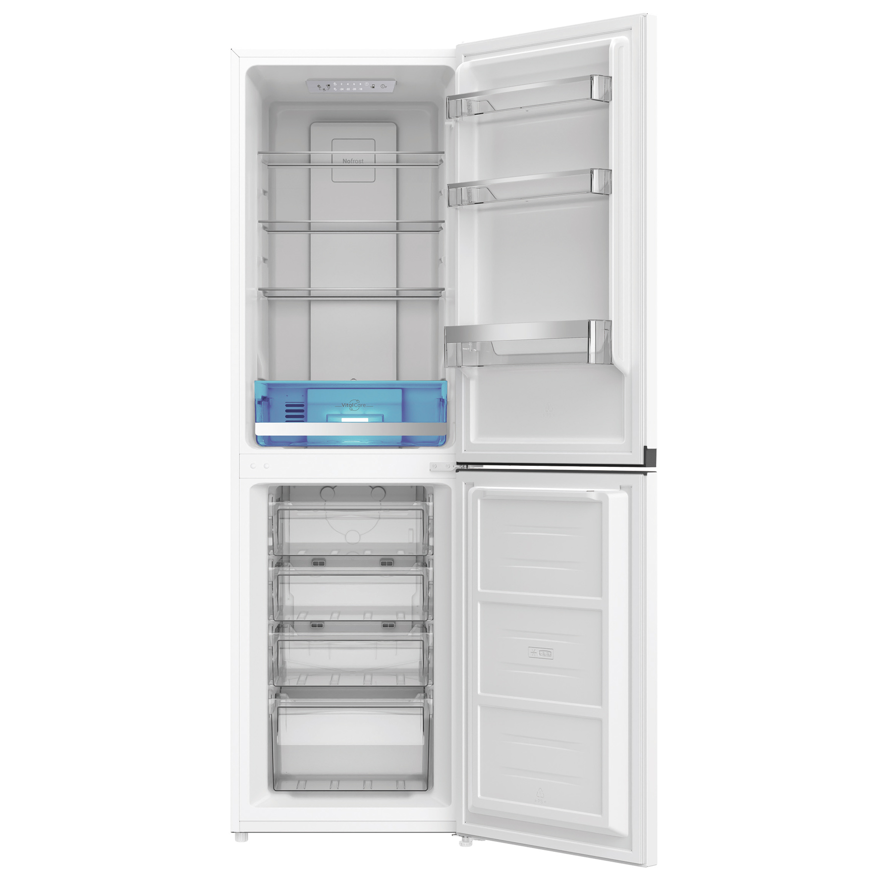 Hotpoint HPKF3241W4UK 181cm High 50 50 Frost Free Fridge Freezer in Wh, photo 3