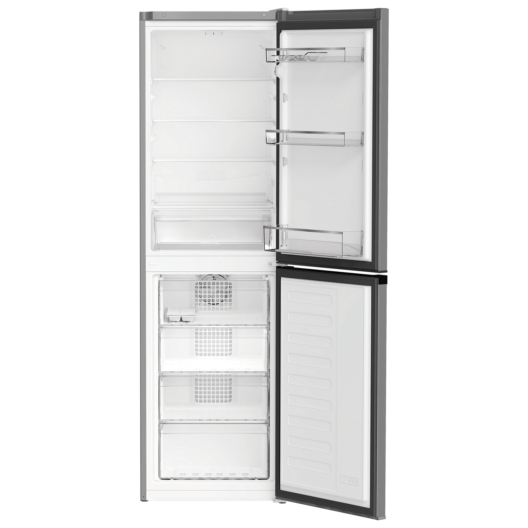 Hotpoint 50 50 Fridge Freezer - Silver Frost Free With Fresh Food Zone