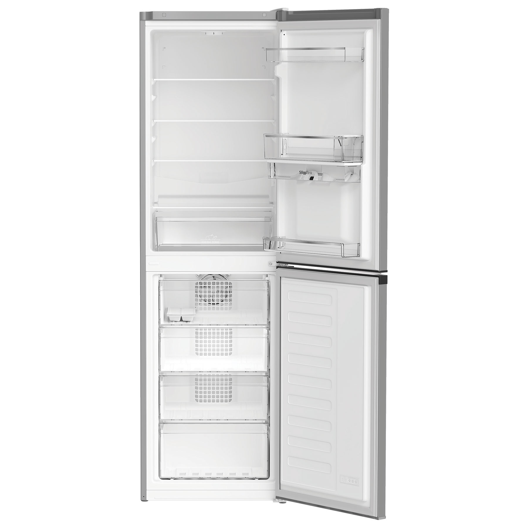 Hotpoint HPKH1261WS 183cm High 50 50 Frost Free Fridge Freezer in Silv, photo 2