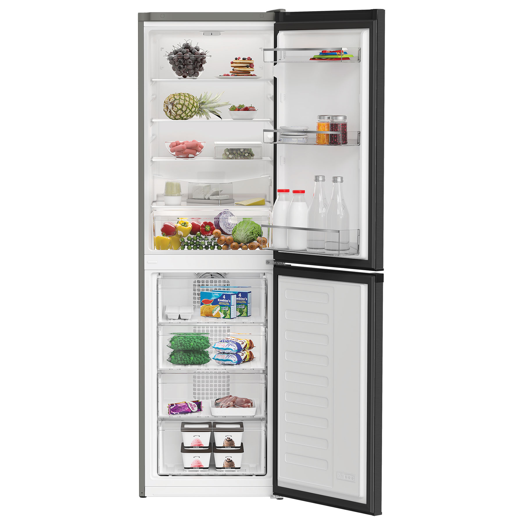 Hotpoint HPKH1261XBR 183cm High 50 50 Frost Free Fridge Freezer in Dar, photo 3