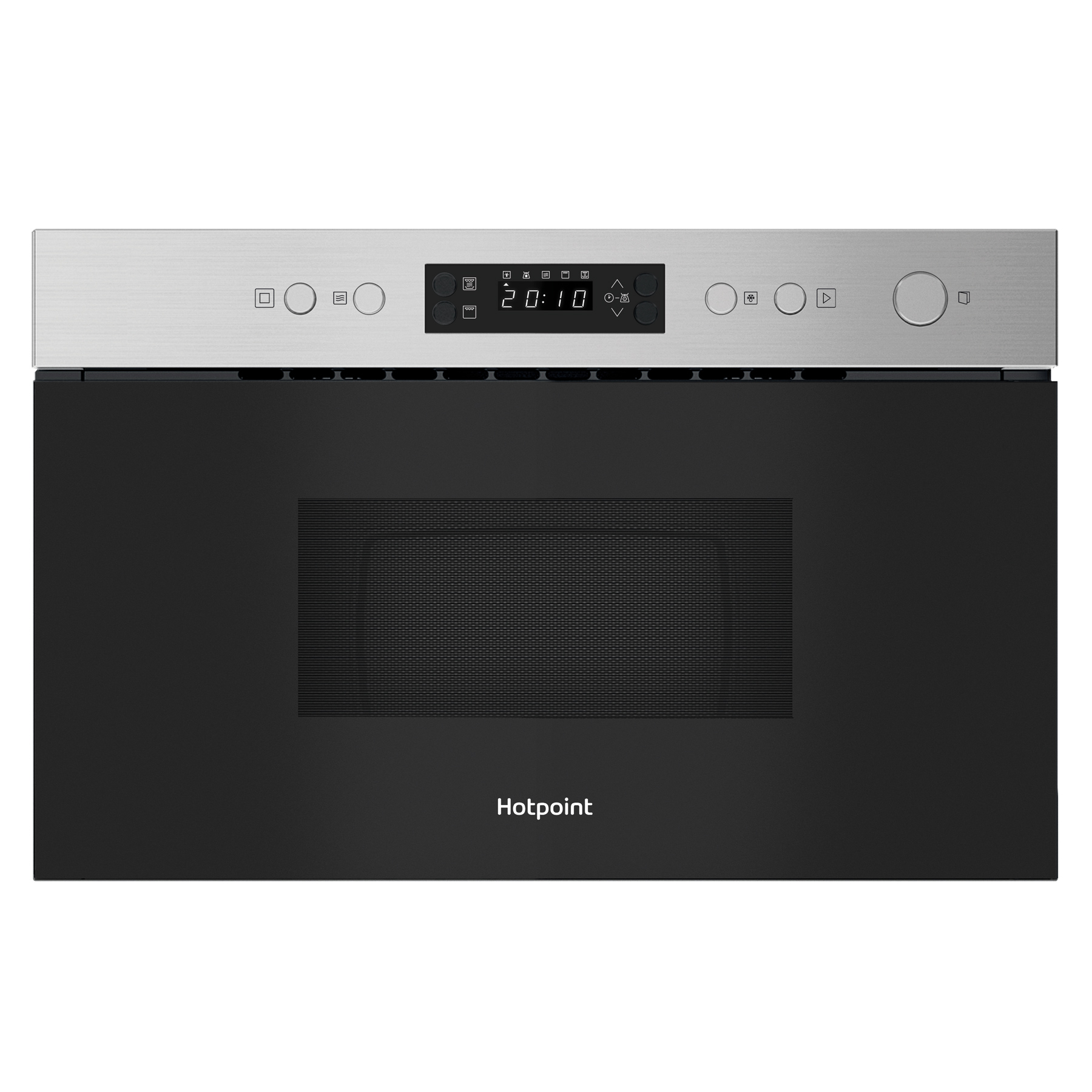 Hotpoint HPMK12CXUK Built In Microwave Oven with Grill in Stainless St