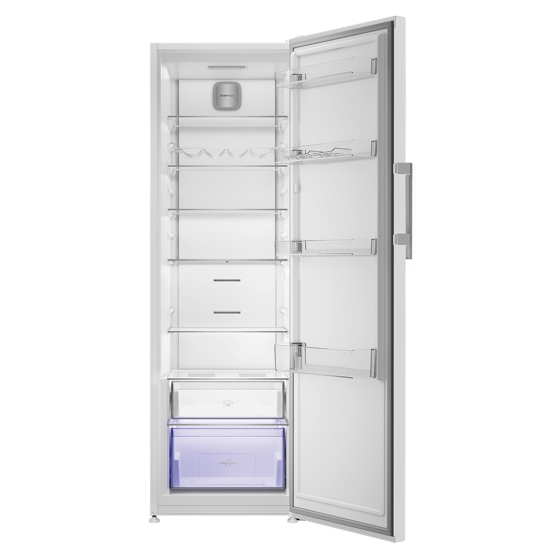 Hotpoint HPMLF6442W4 187cm High Fridge in White 60cm Wide, photo 4