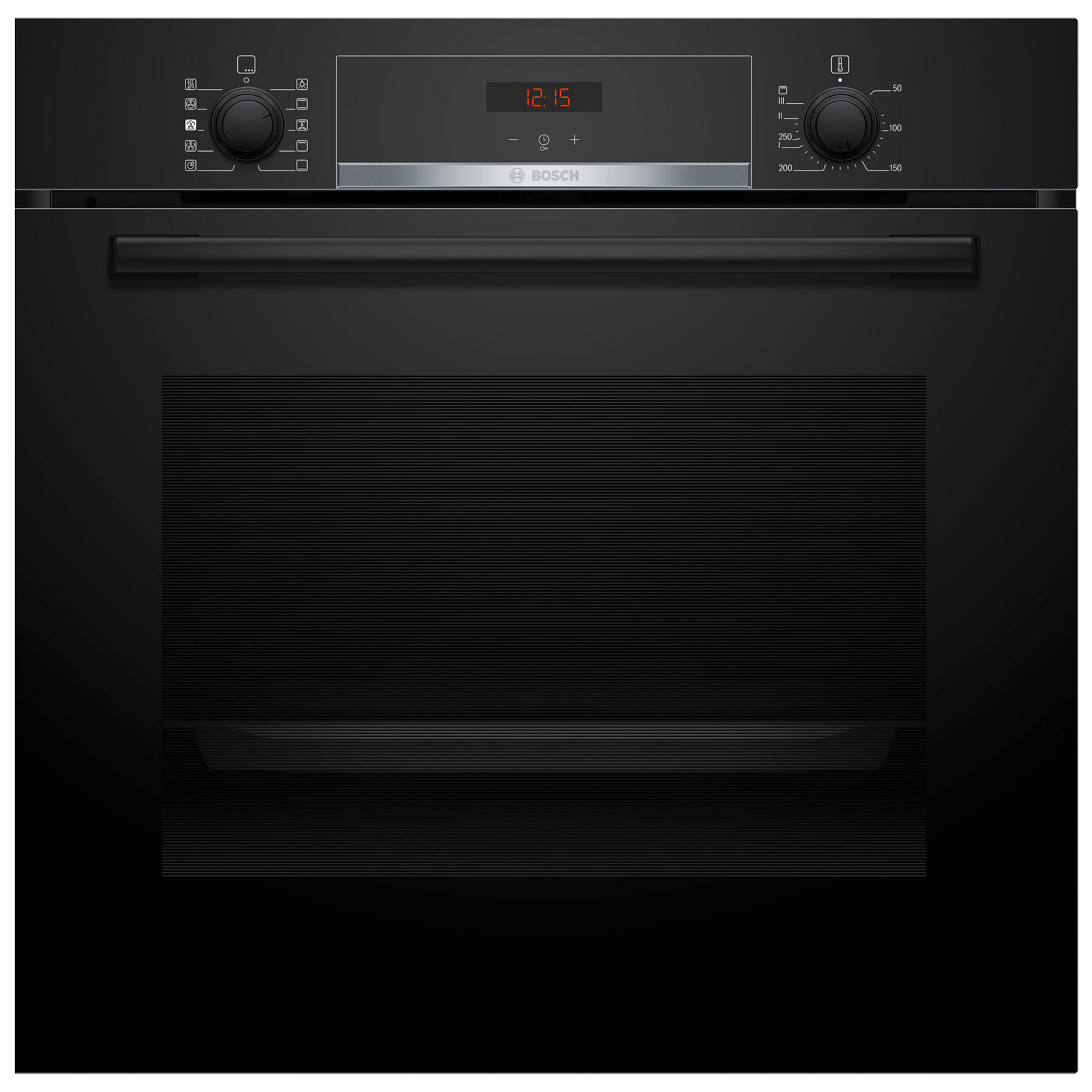 Bosch HQA534BB3B Series 4 Built In Electric Single Oven in Black 71L