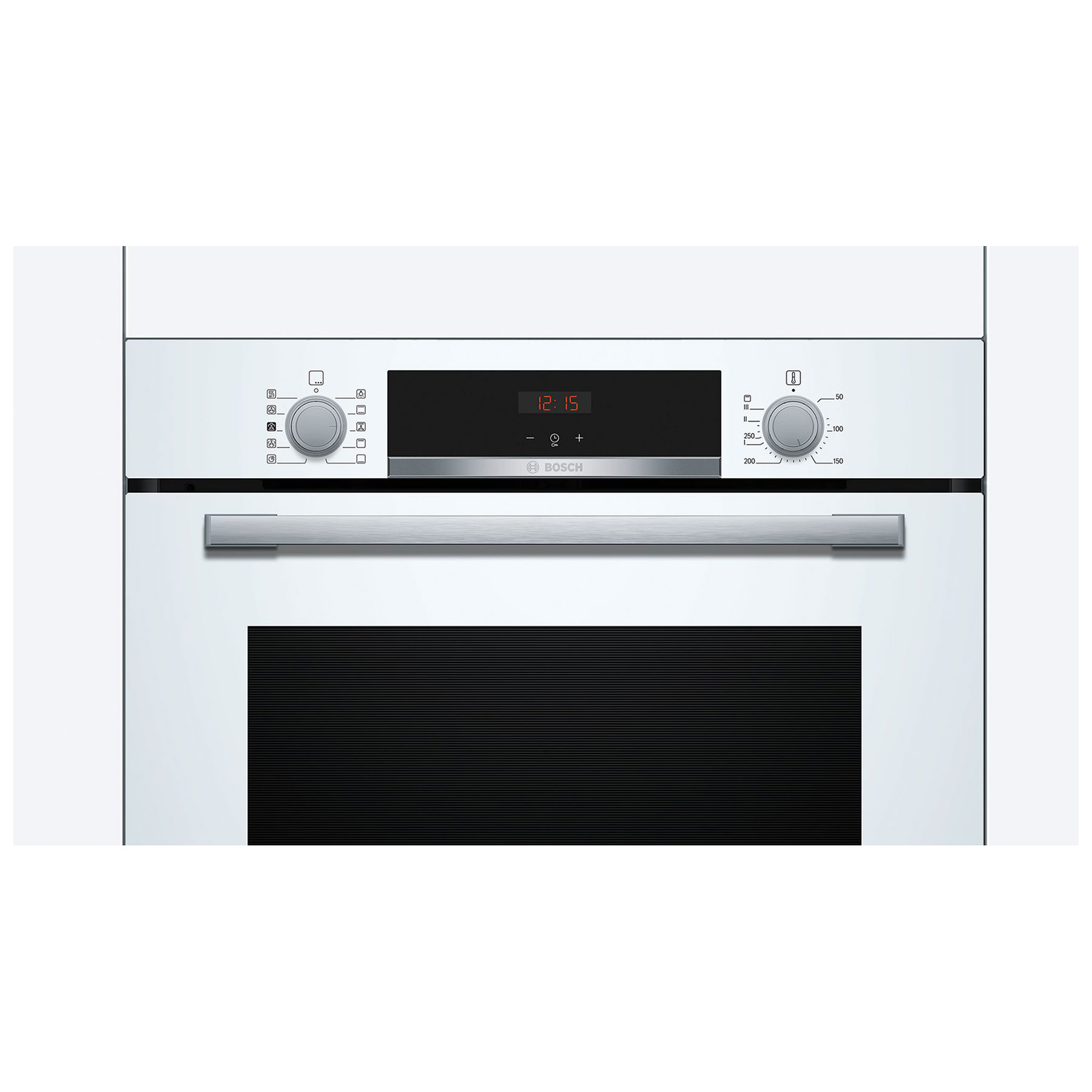 Bosch HQA534BW3B Series 4 Built In Electric Single Oven in White 71L, photo 2