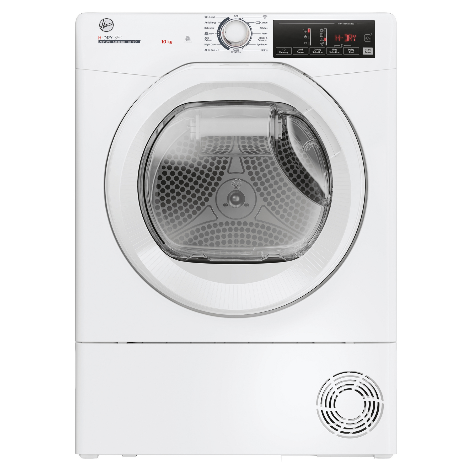 Hoover HREC10TE H Dry 350 10kg Condenser Dryer in White B Rated with S