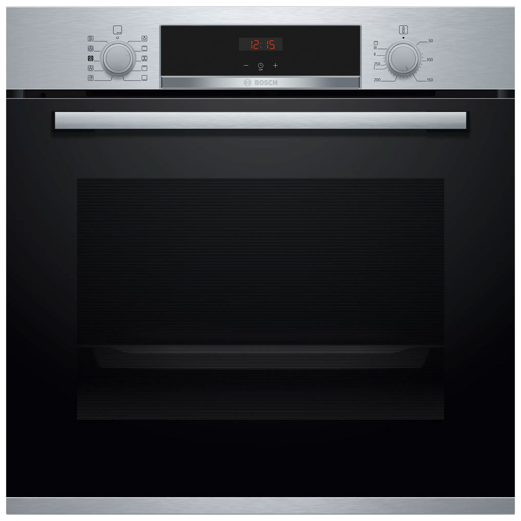 Bosch HRS534BS0B Series 4 Built In Electric Oven in St St 71L AddSteam