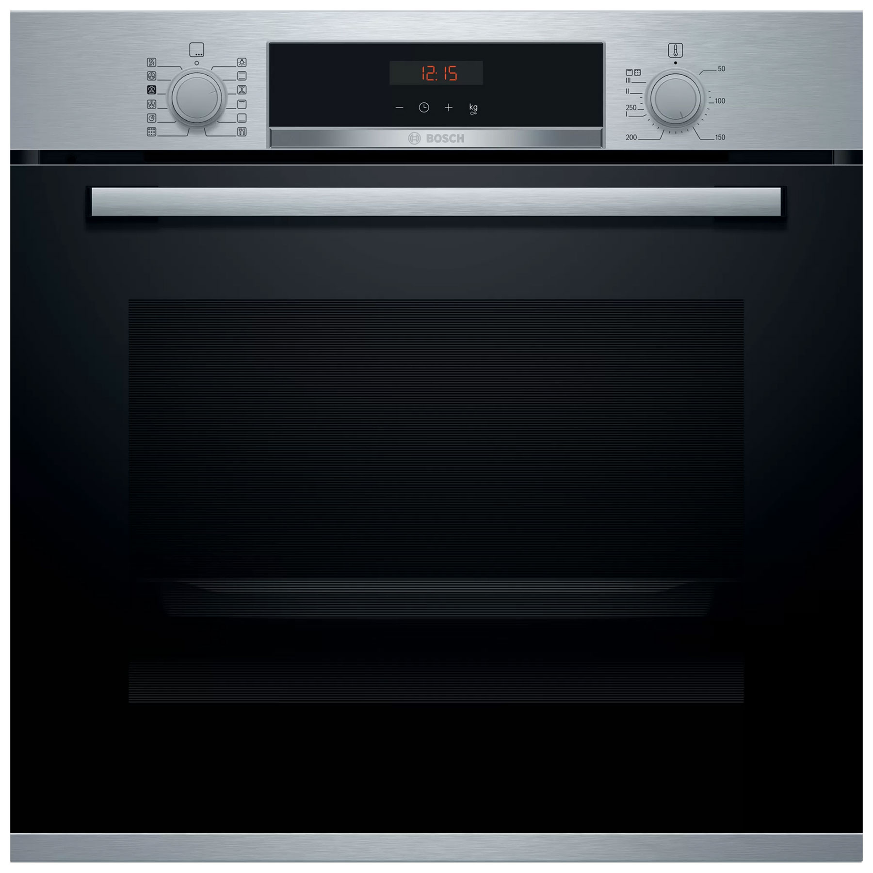 Image of Bosch HRS574BS0B Series 4 Built In Electric Oven in St St 71L AddSteam