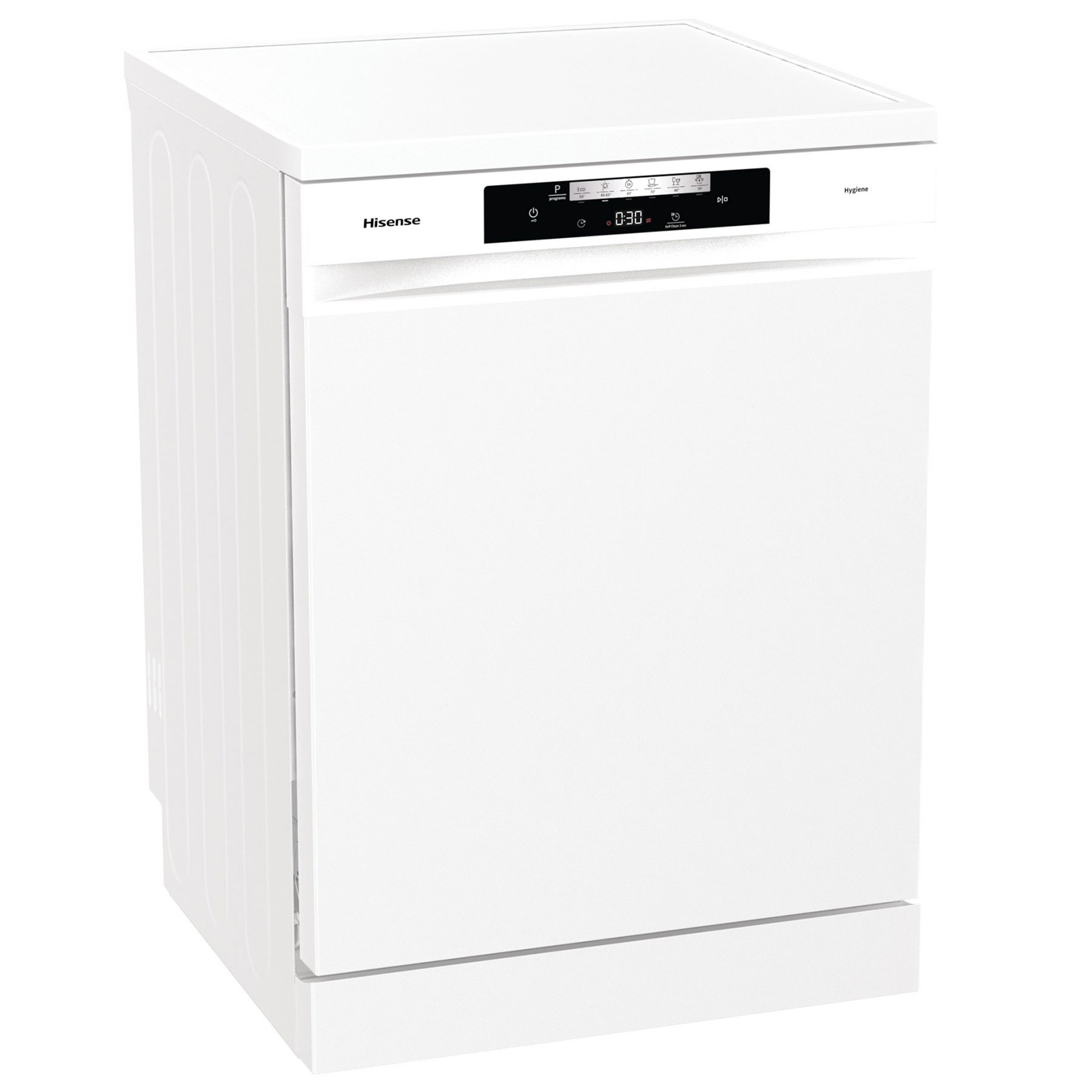 Hisense HS642D90WUK 60cm Dishwasher in White 14 Place Setting D Rated